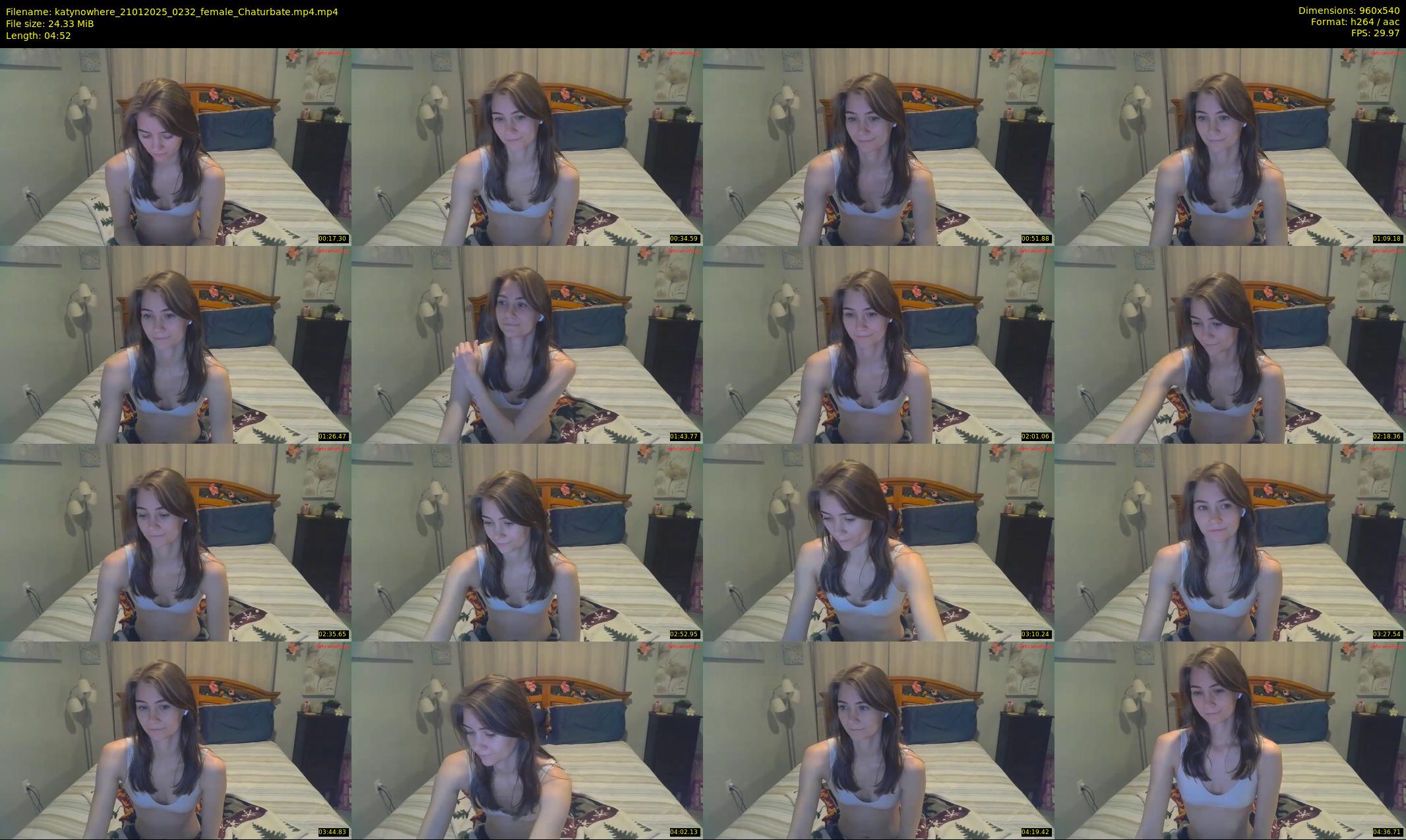 katynowhere — 5 minute Chaturbate female cam show recording, 480p, Jan 21, 2025
