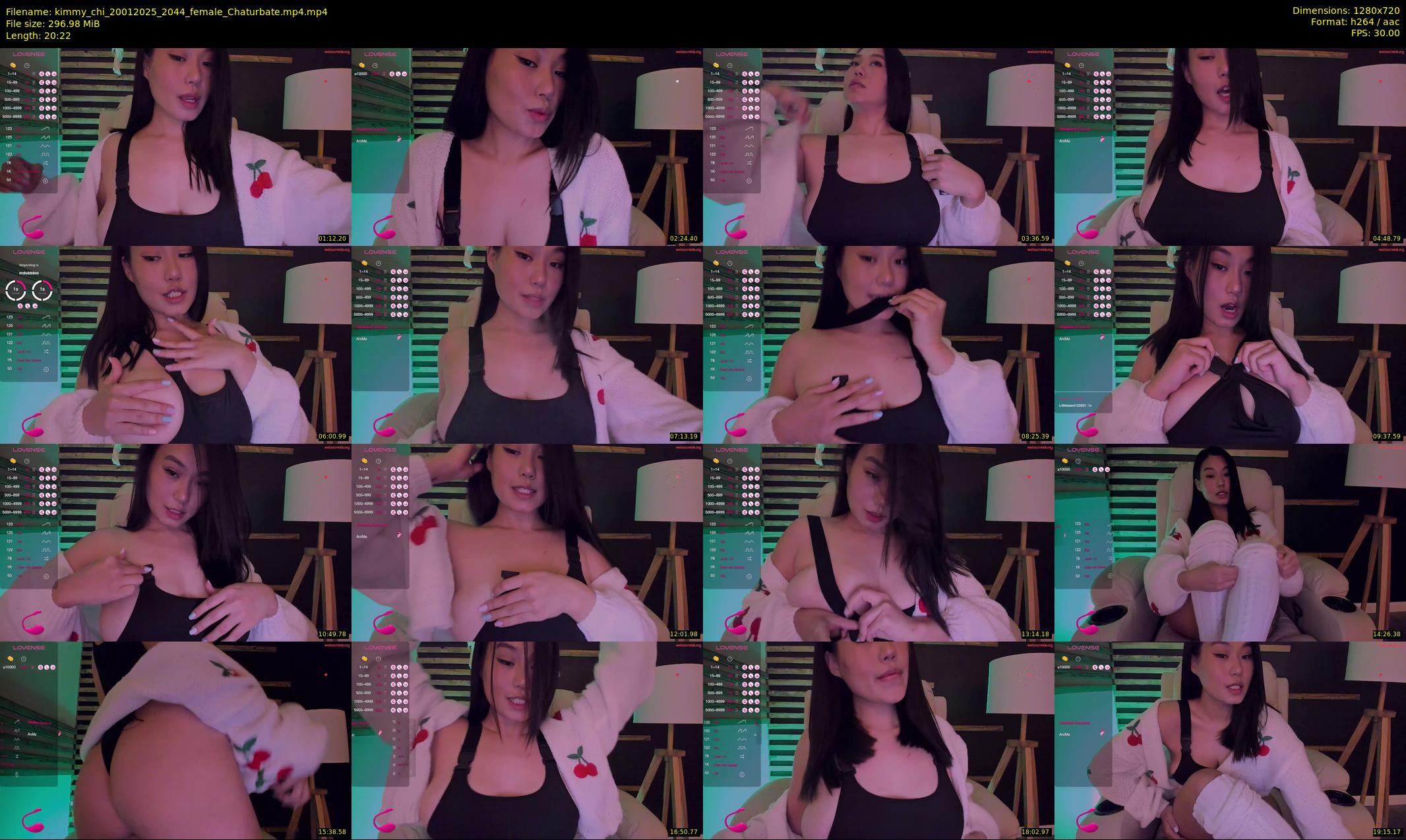 kimmy_chi — 21 minute Chaturbate female cam show recording, 720p, Jan 20, 2025