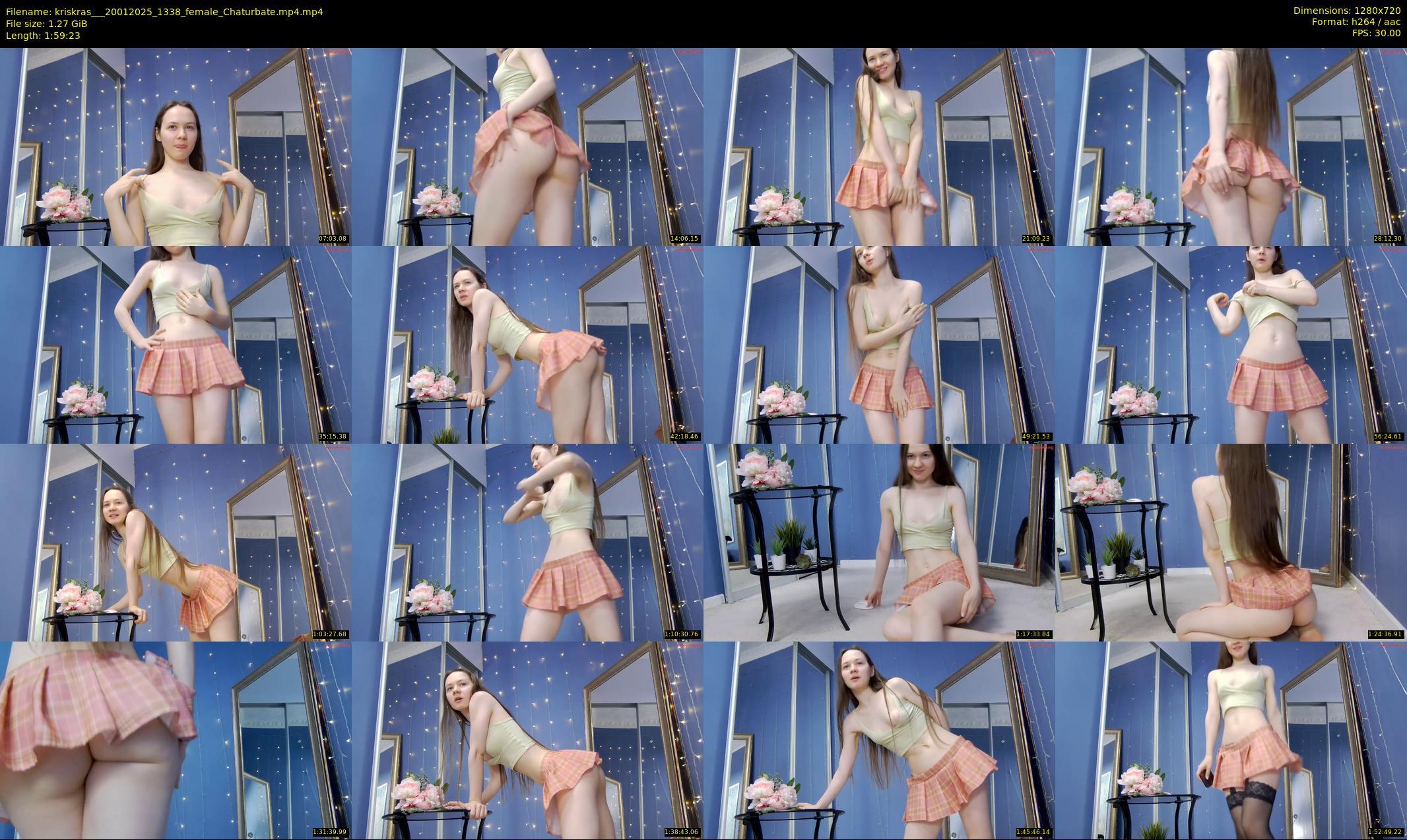 kriskras__ — 120 minute Chaturbate female cam show recording, 720p, Jan 20, 2025