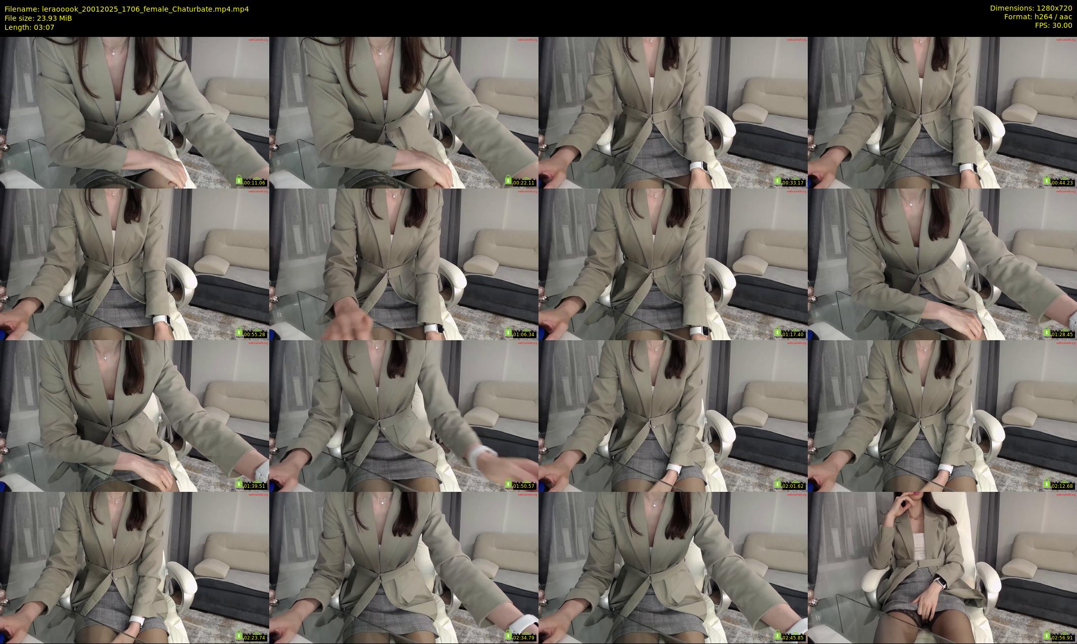 leraooook — 4 minute Chaturbate female cam show recording, 720p, Jan 20, 2025
