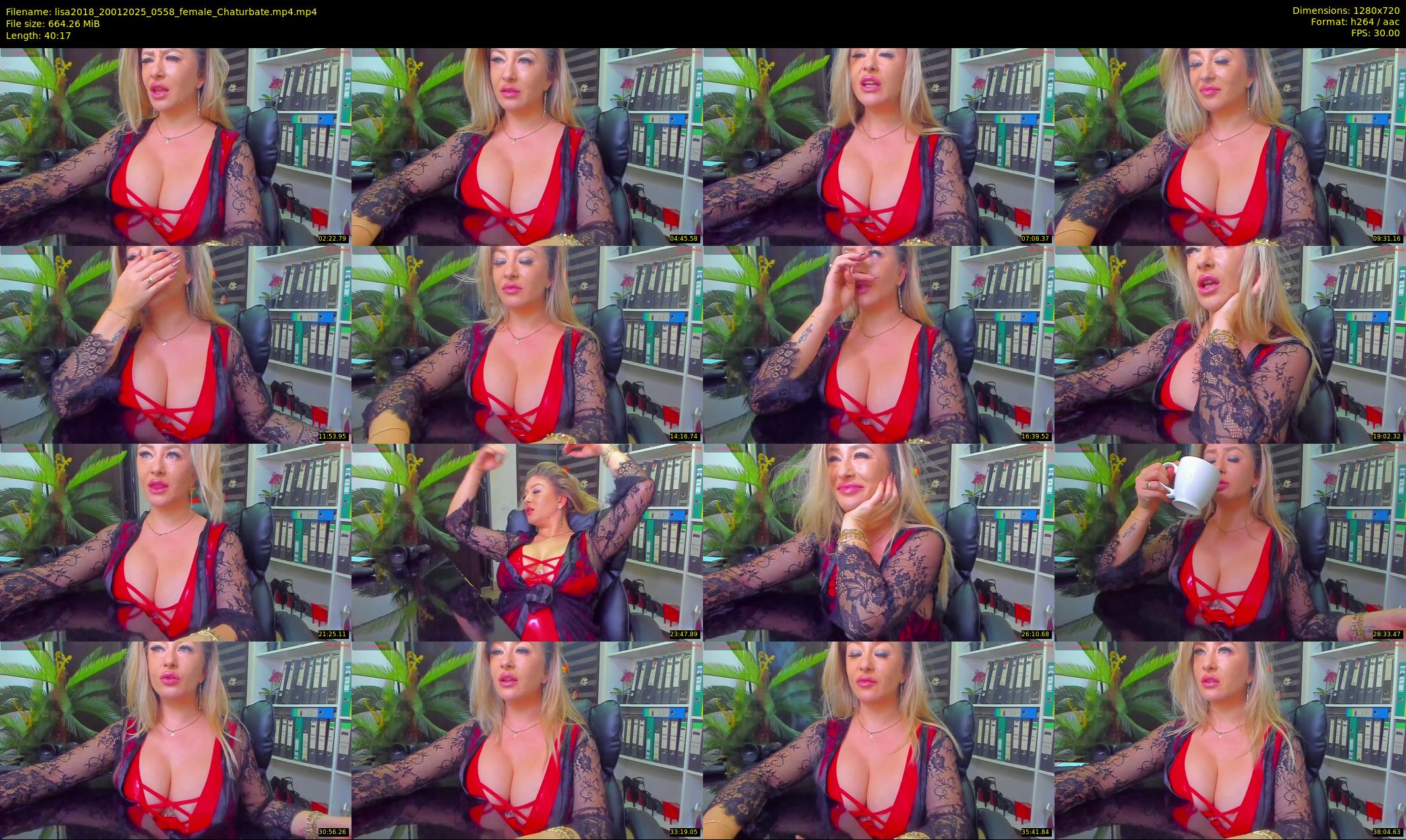lisa2018 — 41 minute Chaturbate female cam show recording, 720p, Jan 20, 2025