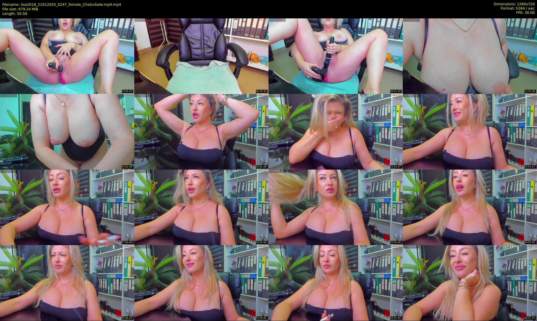 lisa2018 — 51 minute Chaturbate female cam show recording, 720p, Jan 21, 2025