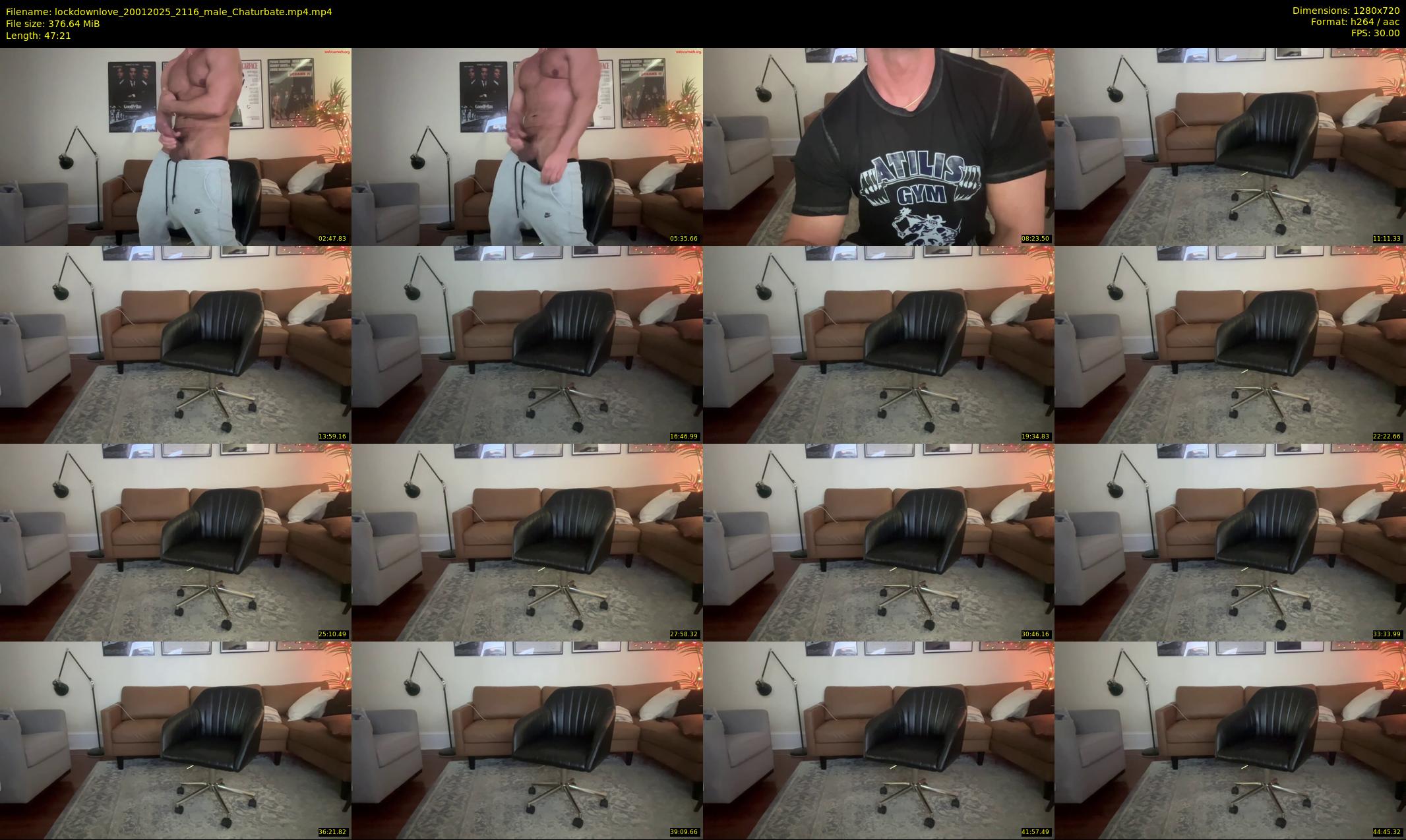 lockdownlove — 48 minute Chaturbate male cam show recording, 720p, Jan 20, 2025