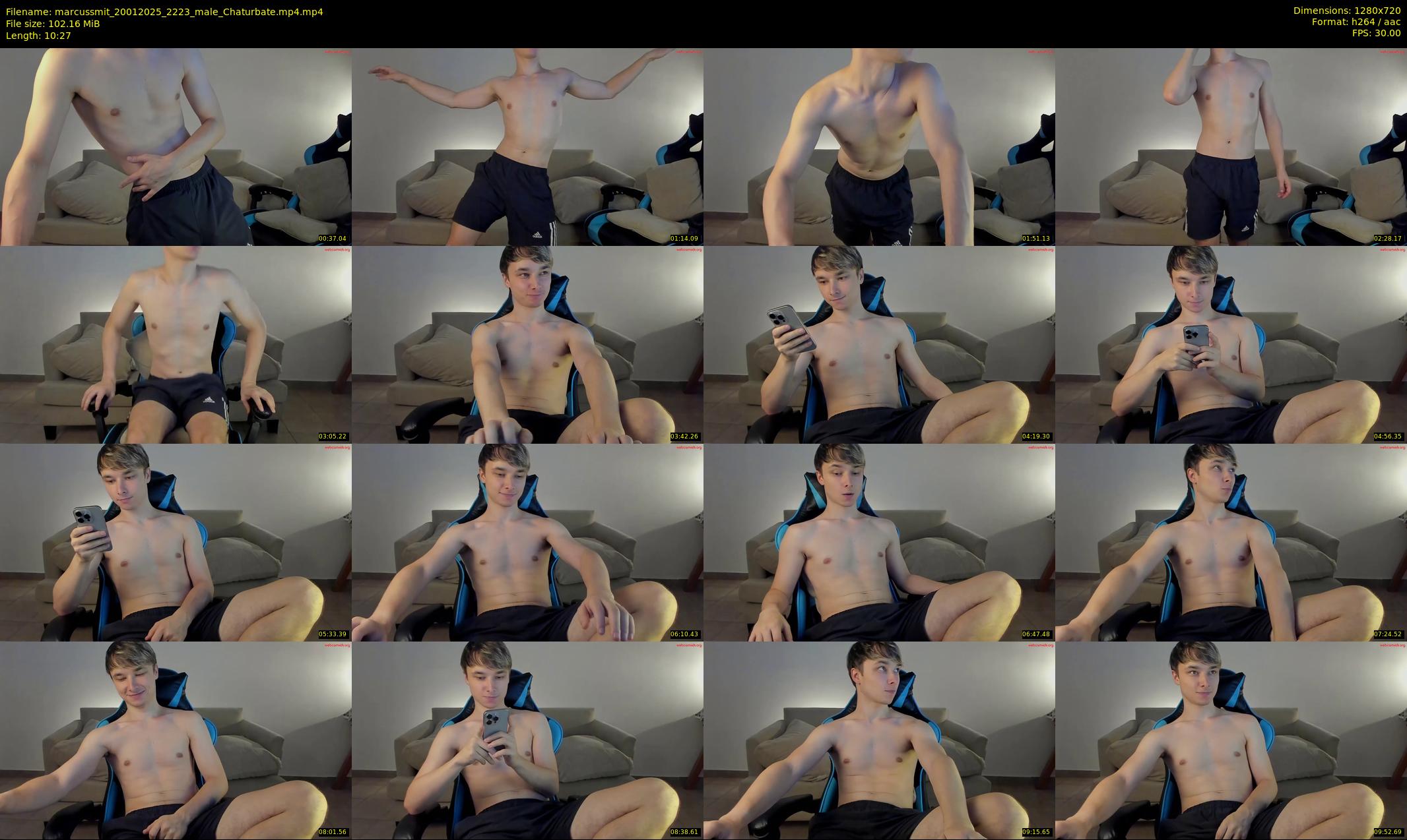 marcussmit — 11 minute Chaturbate male cam show recording, 720p, Jan 20, 2025
