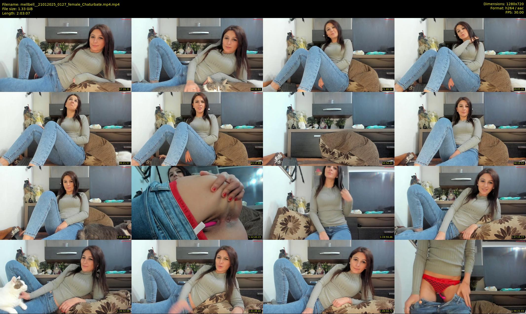 mellbell_ — 124 minute Chaturbate female cam show recording, 720p, Jan 21, 2025