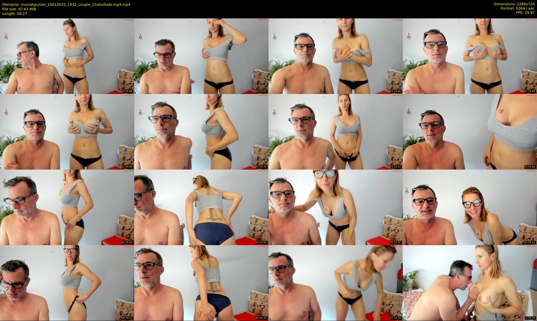munishpunish — 9 minute Chaturbate couple cam show recording, 720p, Jan 20, 2025