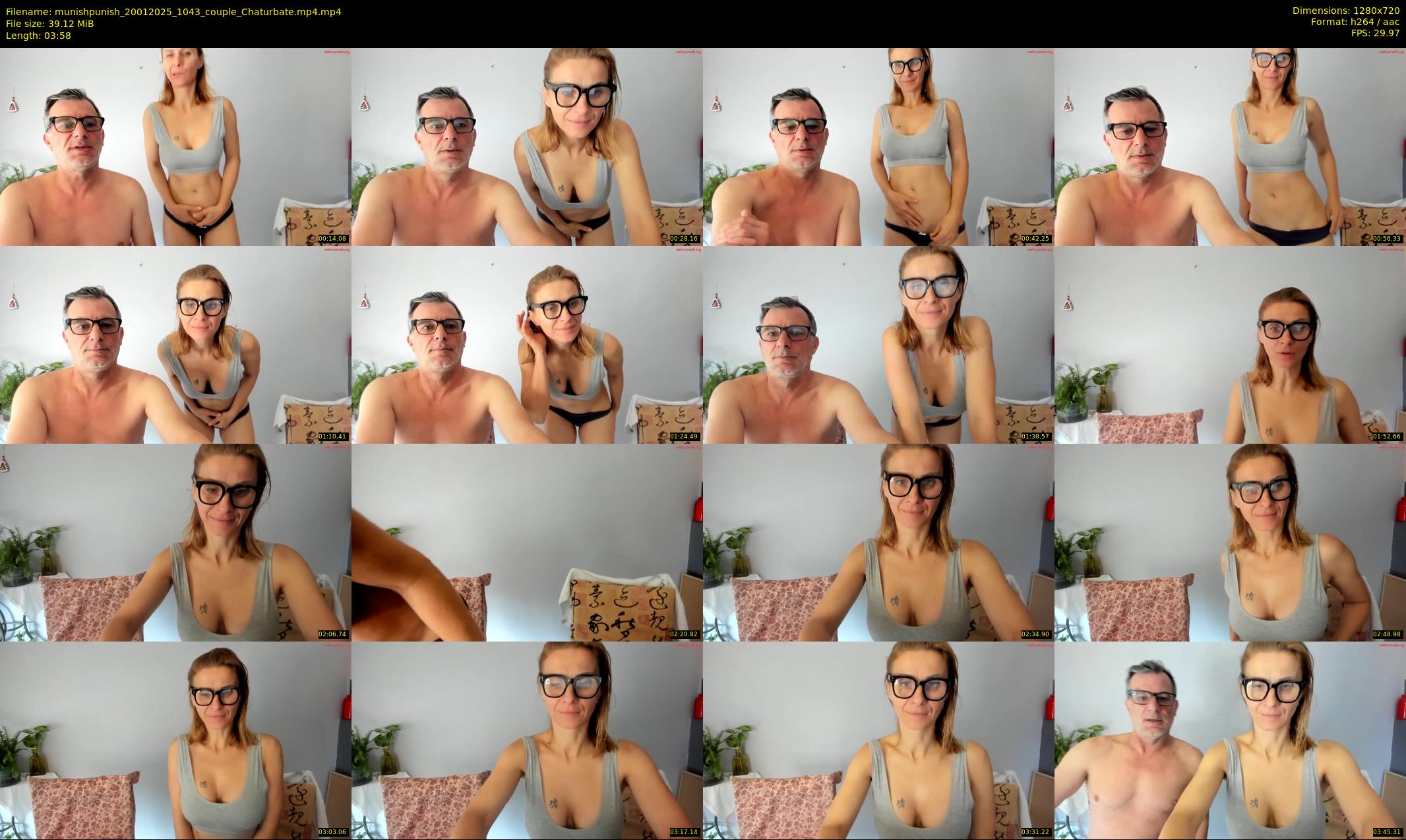 munishpunish — 4 minute Chaturbate couple cam show recording, 720p, Jan 20, 2025