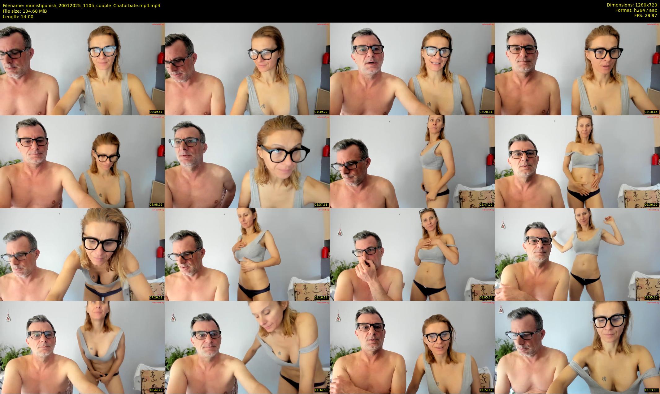 munishpunish — 14 minute Chaturbate couple cam show recording, 720p, Jan 20, 2025