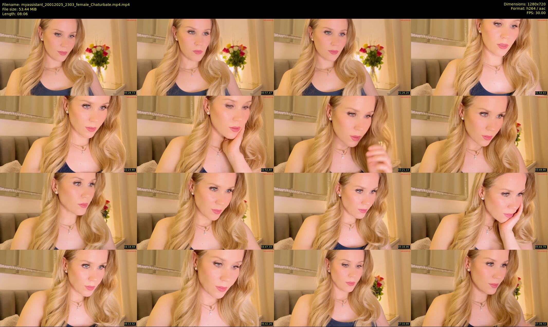 myassistant — 9 minute Chaturbate female cam show recording, 720p, Jan 20, 2025