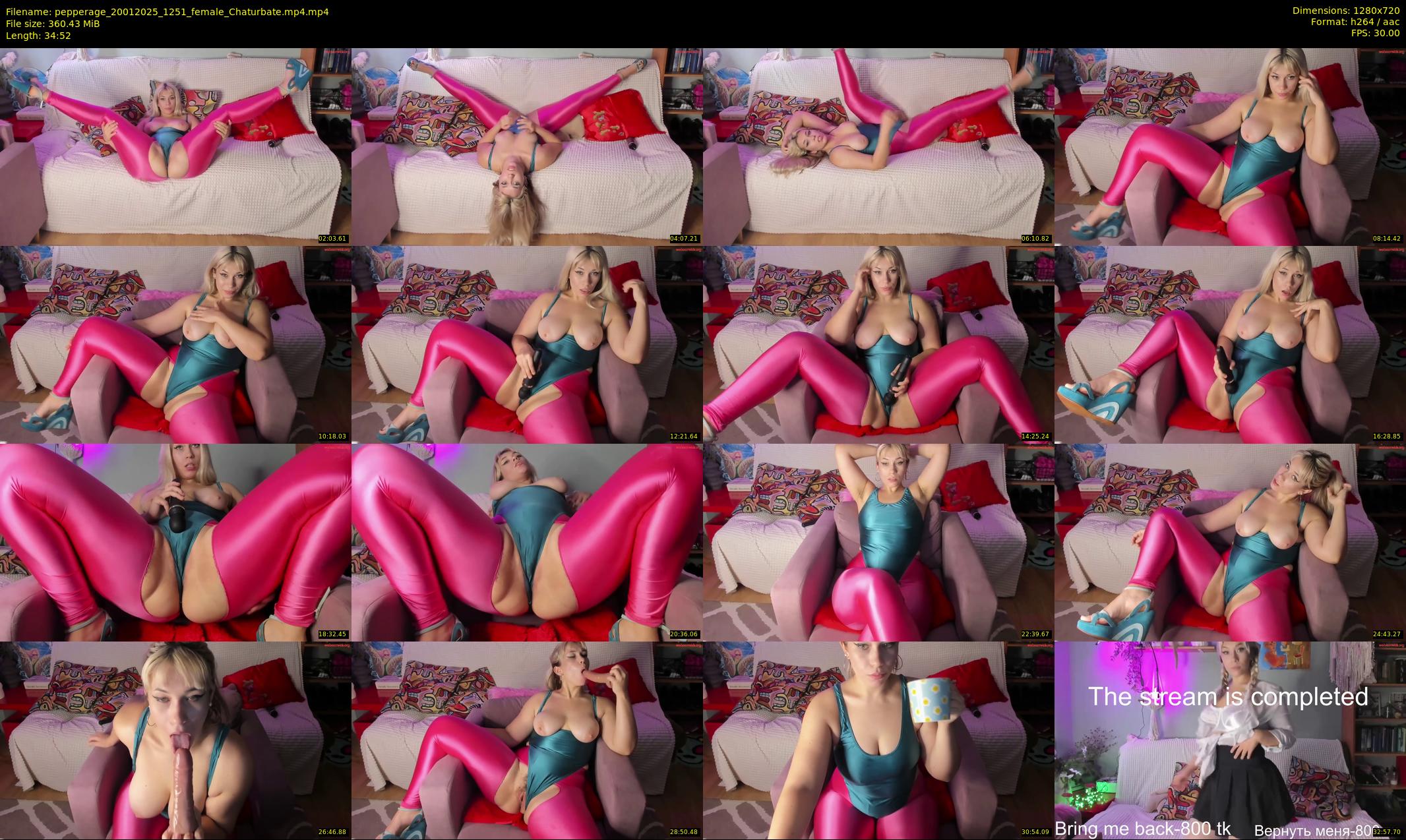 pepperage — 35 minute Chaturbate female cam show recording, 720p, Jan 20, 2025