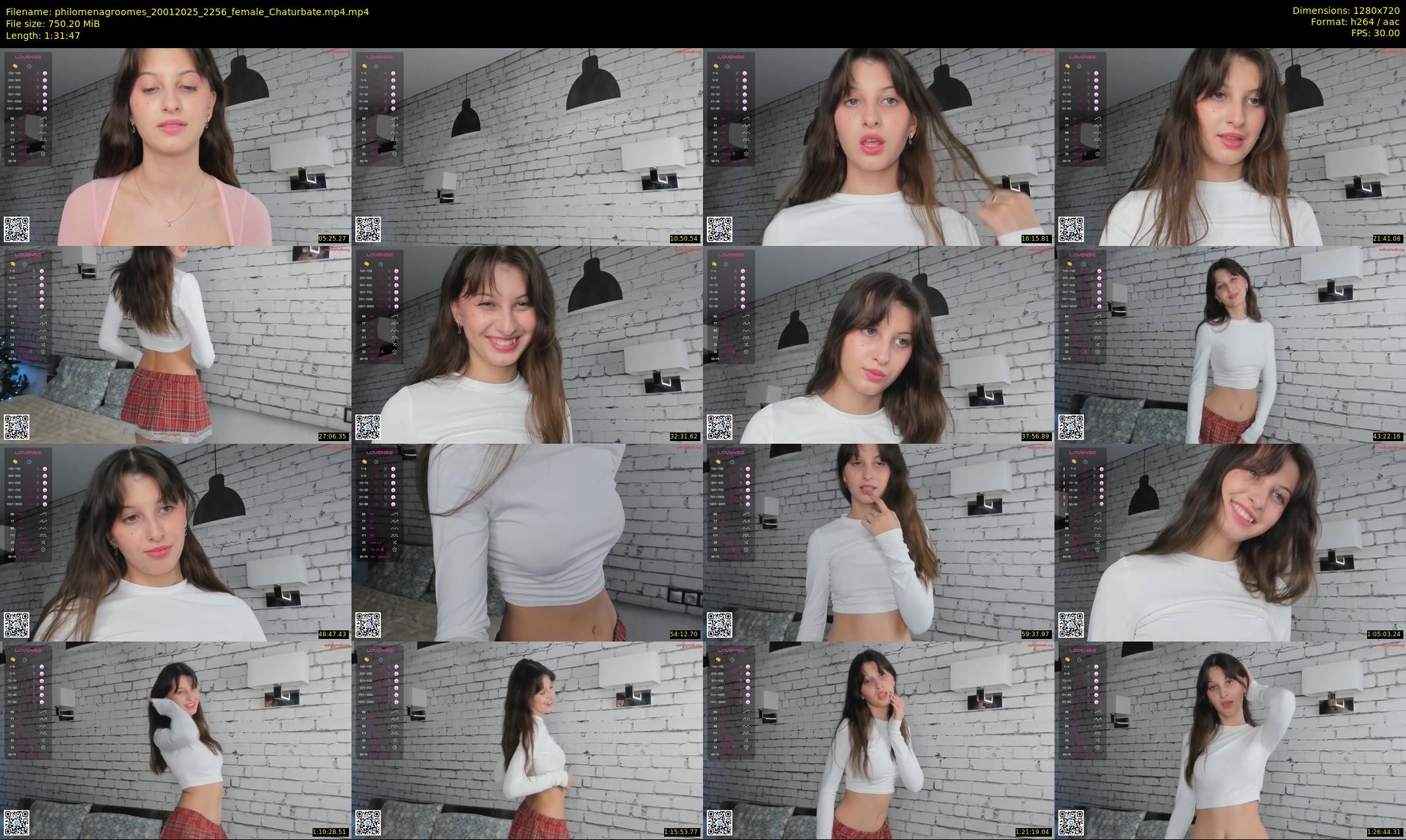 philomenagroomes — 92 minute Chaturbate female cam show recording, 720p, Jan 20, 2025