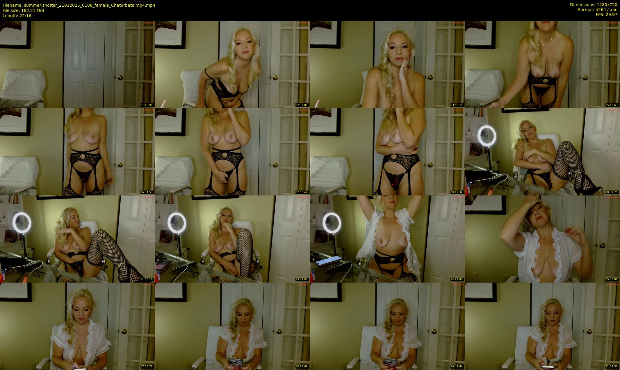 summerishotter — 23 minute Chaturbate female cam show recording, 720p, Jan 21, 2025
