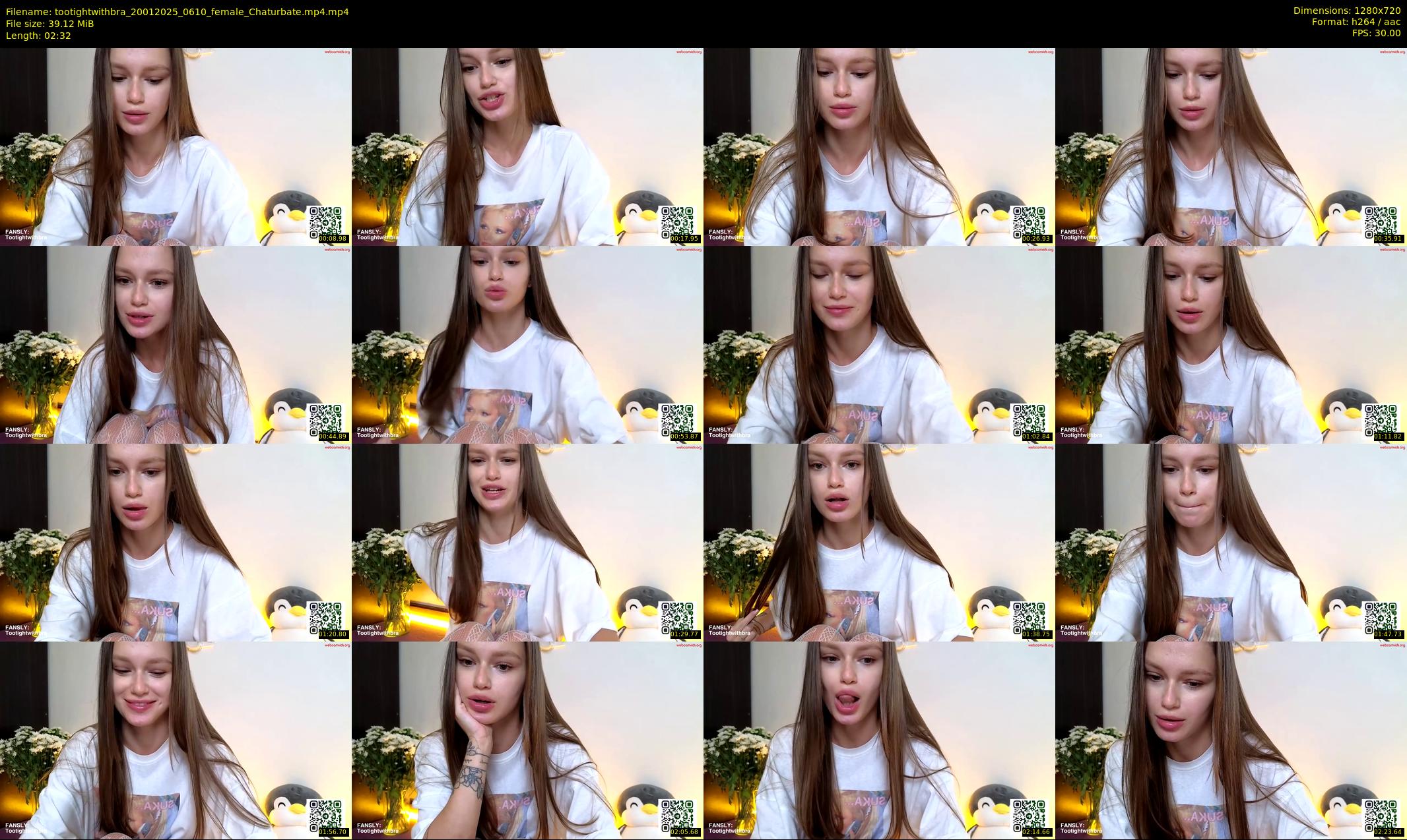tootightwithbra — 3 minute Chaturbate female cam show recording, 720p, Jan 20, 2025