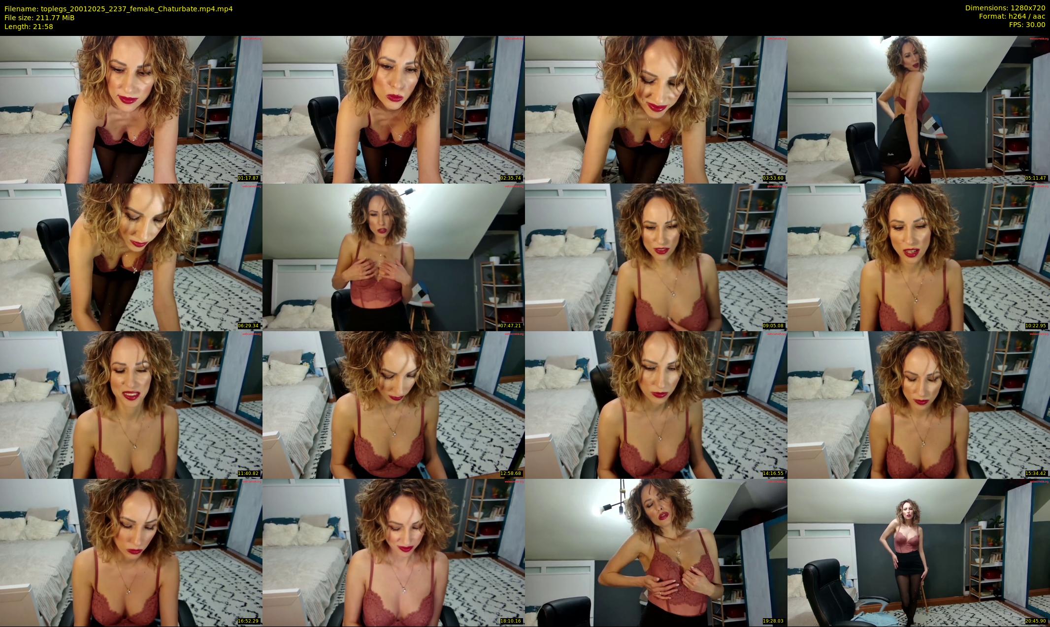 toplegs — 22 minute Chaturbate female cam show recording, 720p, Jan 20, 2025
