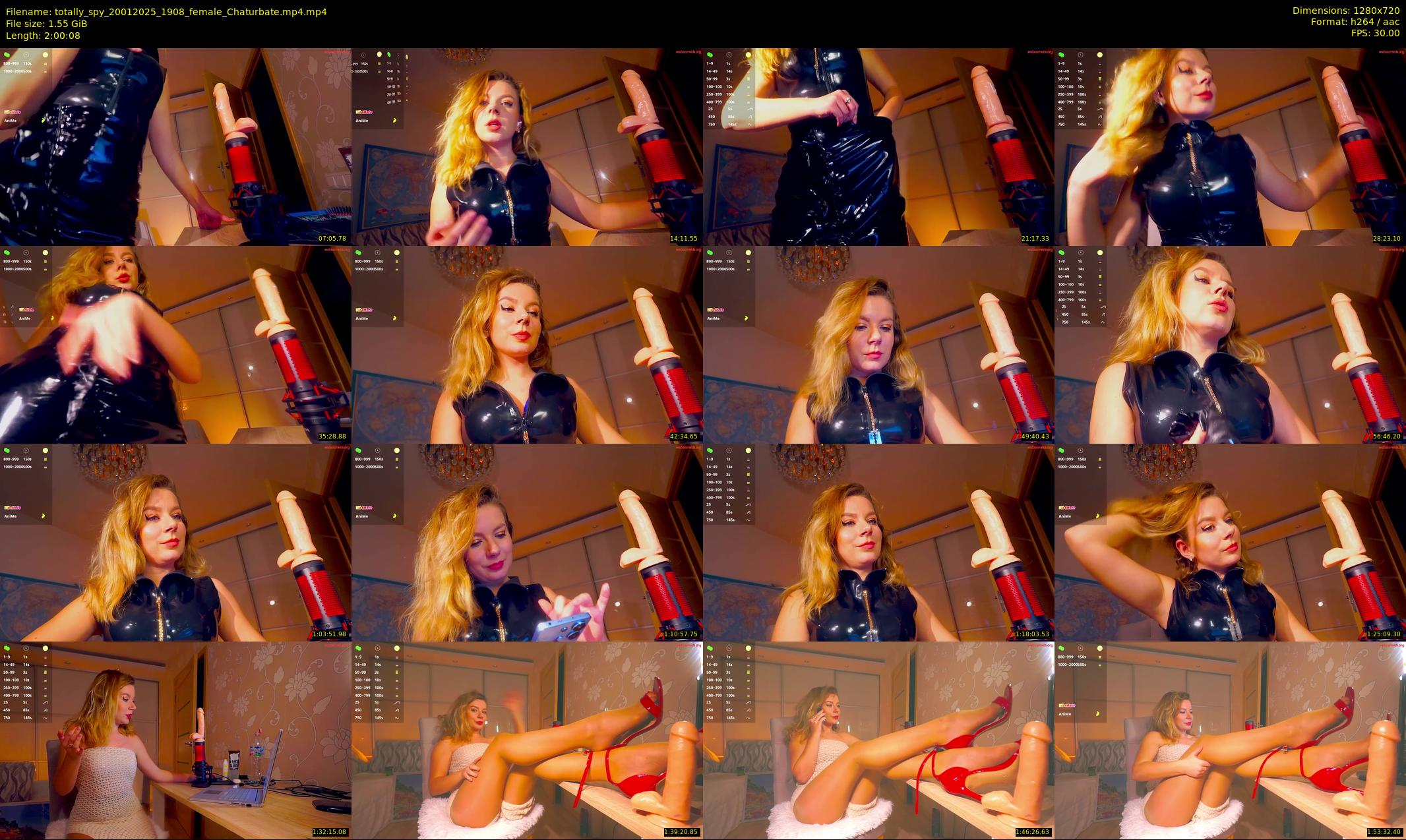 totally_spy — 121 minute Chaturbate female cam show recording, 720p, Jan 20, 2025