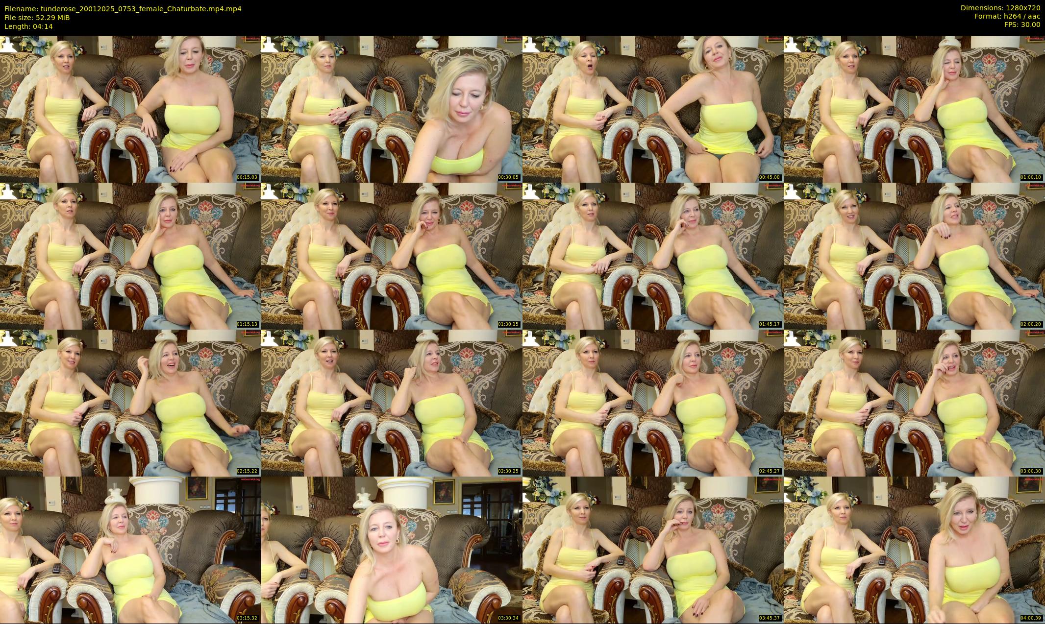 tunderose — 5 minute Chaturbate female cam show recording, 720p, Jan 20, 2025