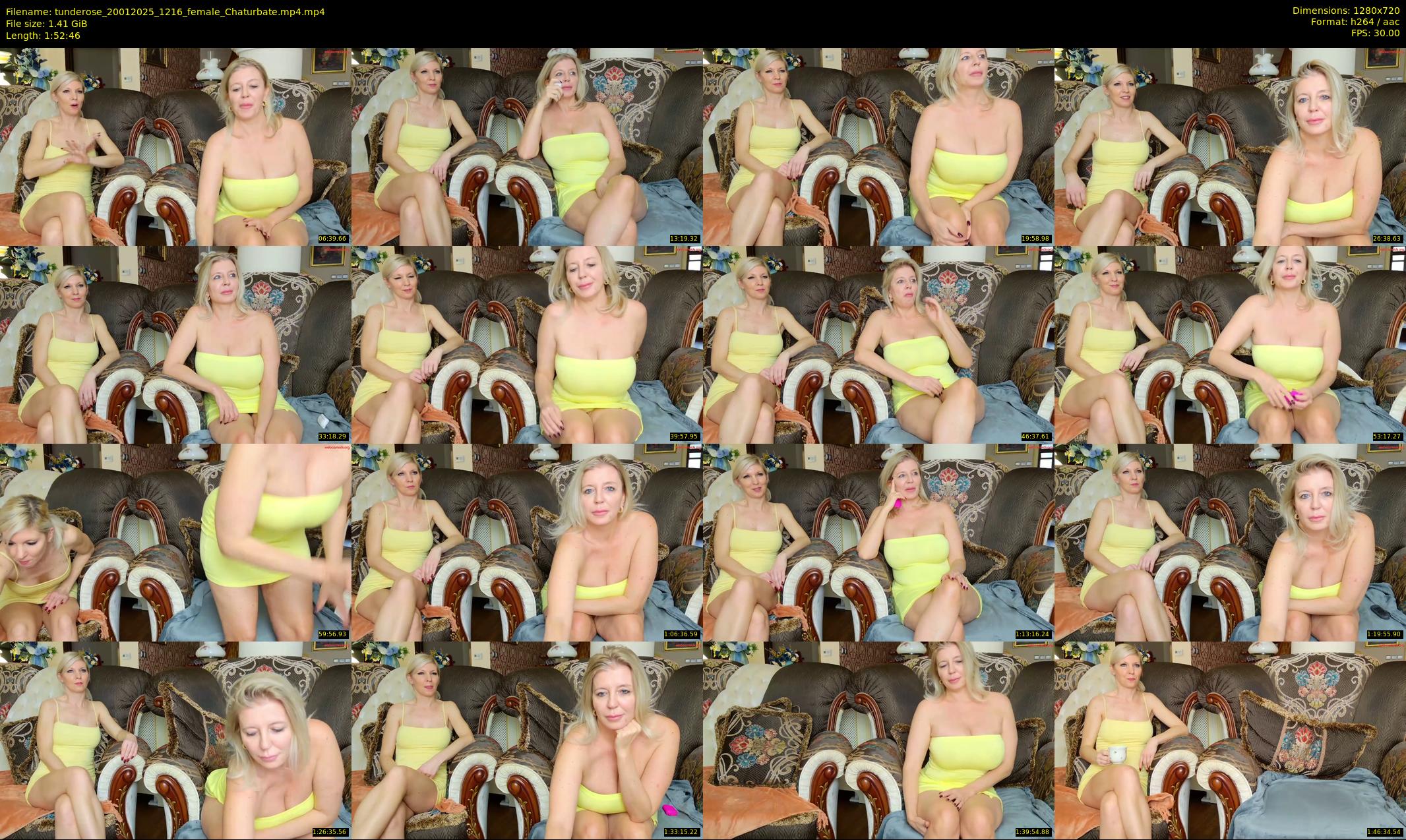 tunderose — 113 minute Chaturbate female cam show recording, 720p, Jan 20, 2025