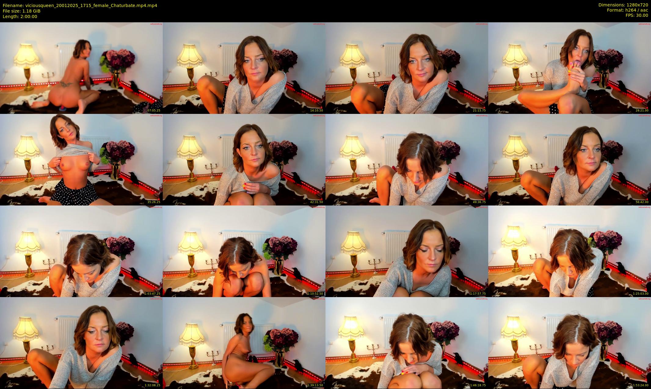viciousqueen — 120 minute Chaturbate female cam show recording, 720p, Jan 20, 2025