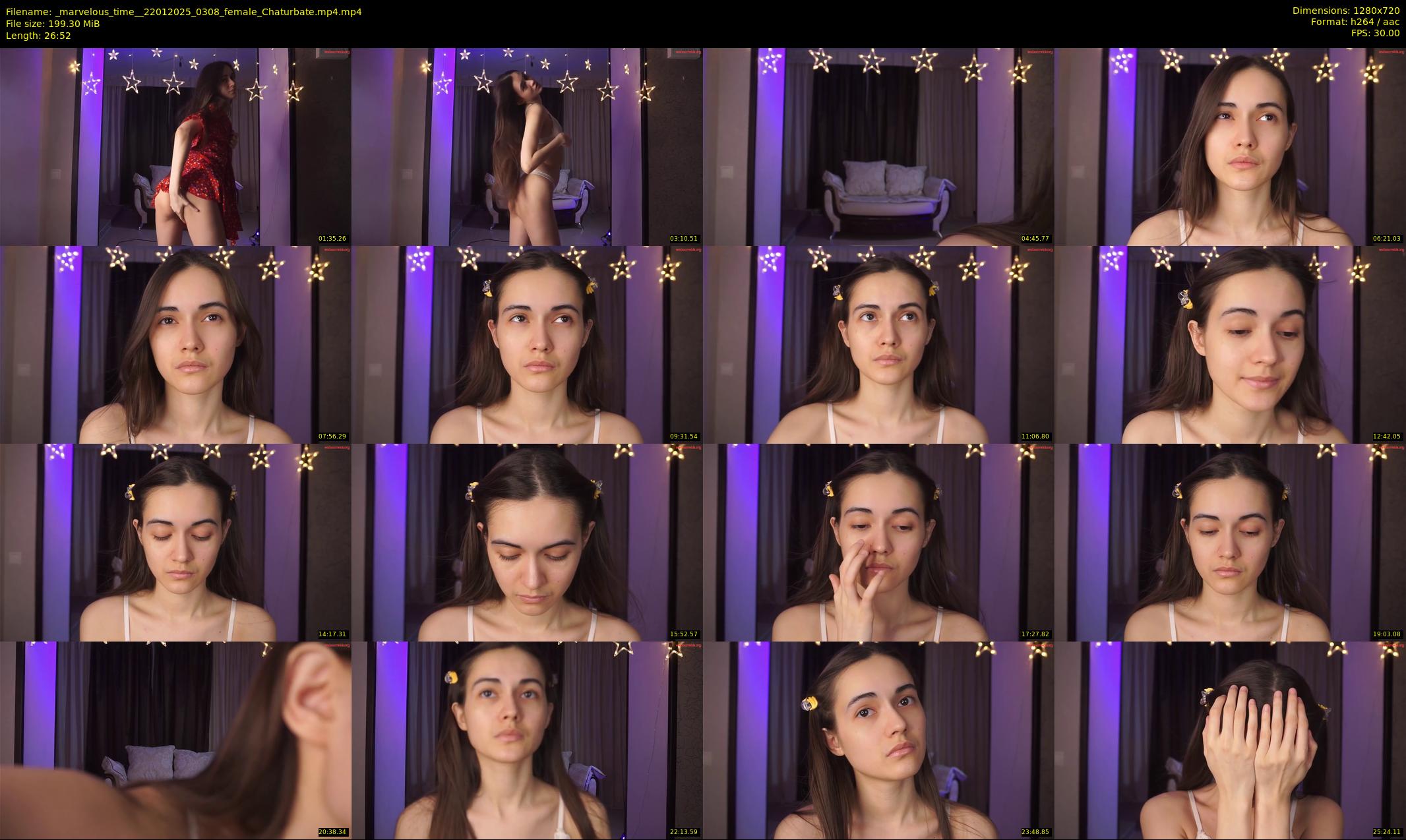 _marvelous_time_ — 27 minute Chaturbate female cam show recording, 720p, Jan 22, 2025