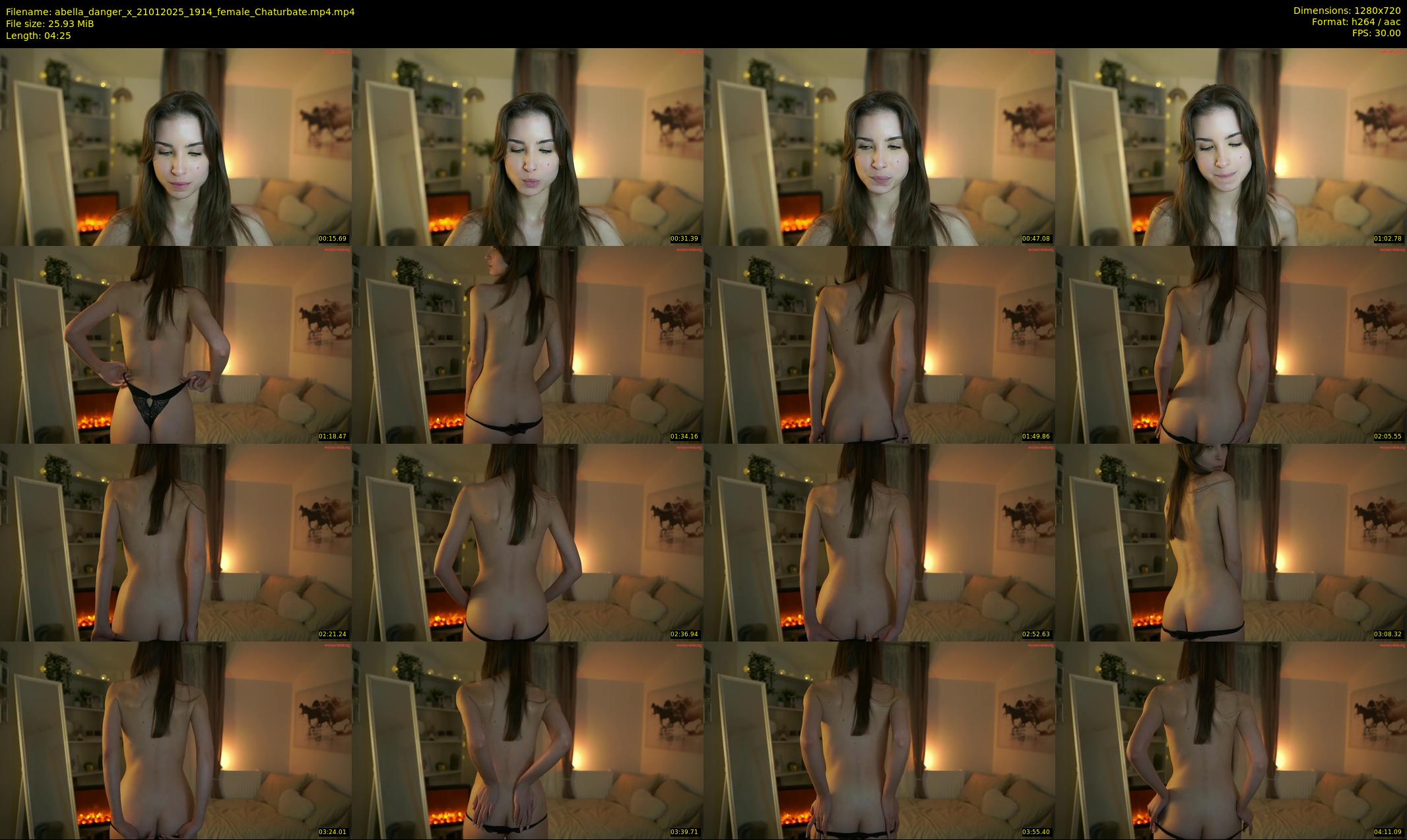 abella_danger_x — 5 minute Chaturbate female cam show recording, 720p, Jan 21, 2025
