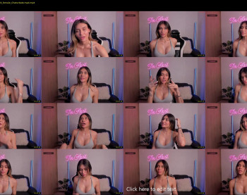 abril_w18 — 12 minute Chaturbate female cam show recording, 720p, Jan 21, 2025