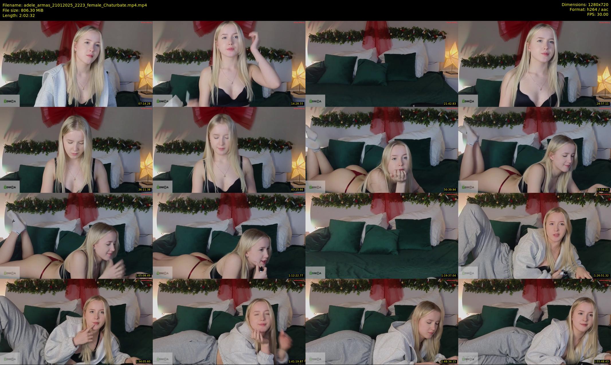 adele_armas — 123 minute Chaturbate female cam show recording, 720p, Jan 21, 2025