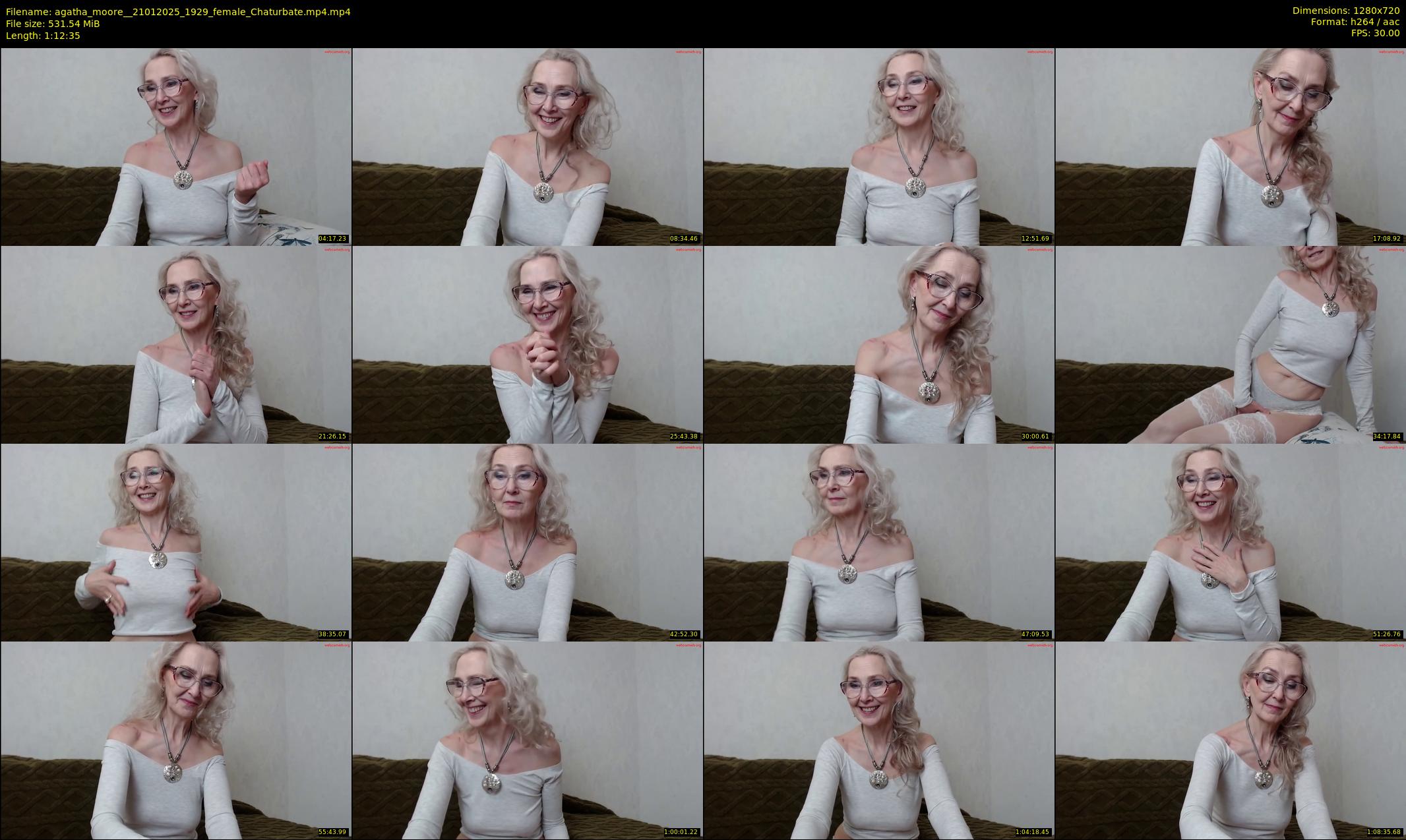 agatha_moore_ — 73 minute Chaturbate female cam show recording, 720p, Jan 21, 2025