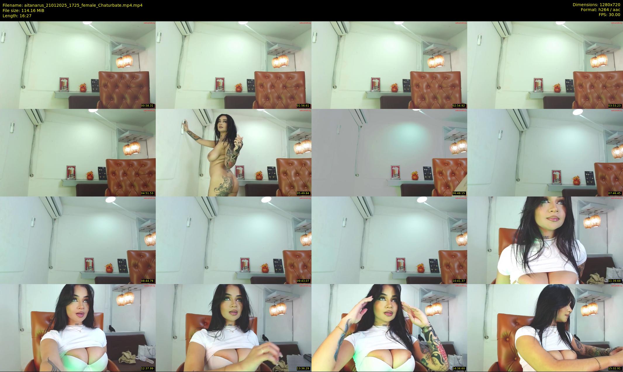 aitanarus — 17 minute Chaturbate female cam show recording, 720p, Jan 21, 2025