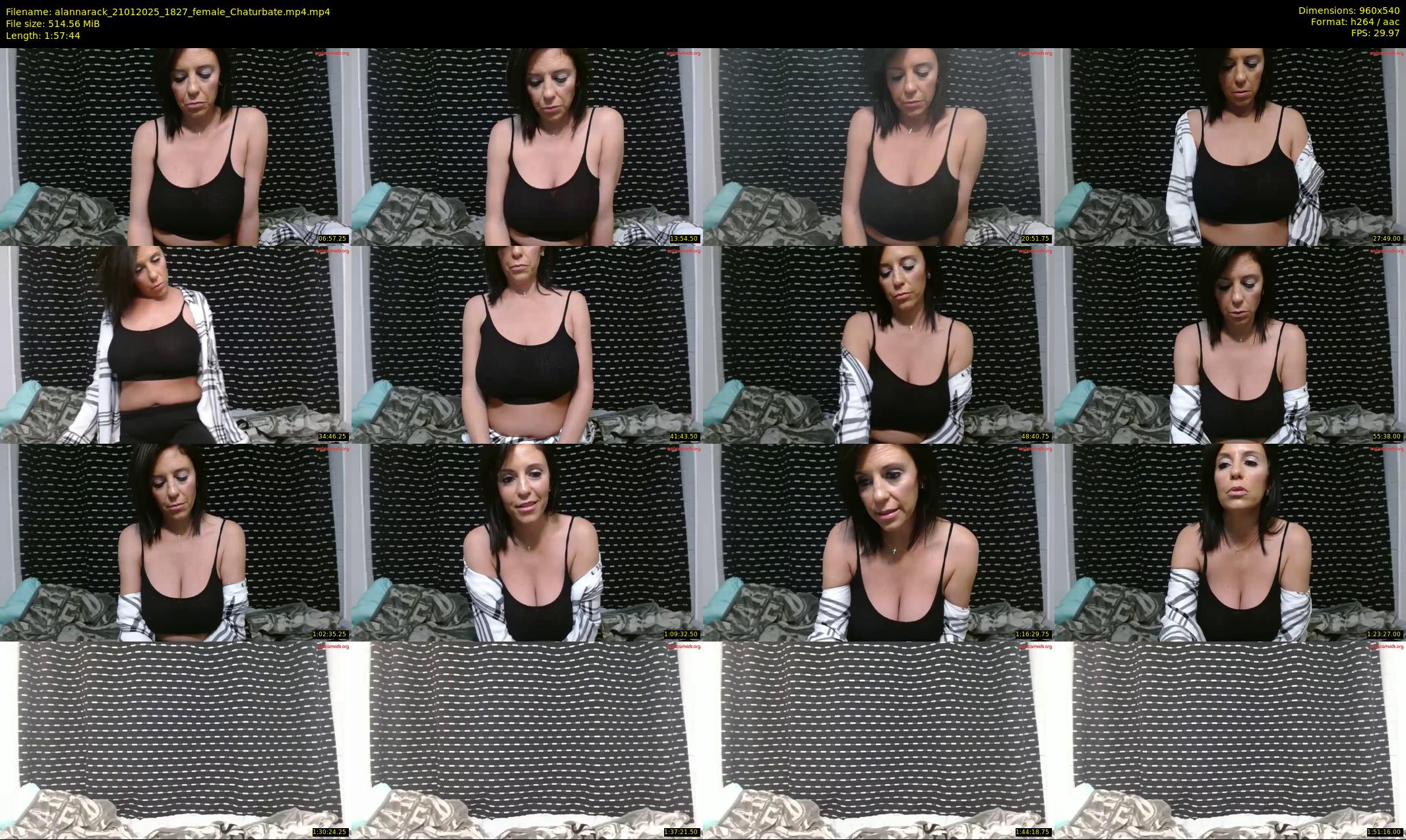 alannarack — 118 minute Chaturbate female cam show recording, 480p, Jan 21, 2025