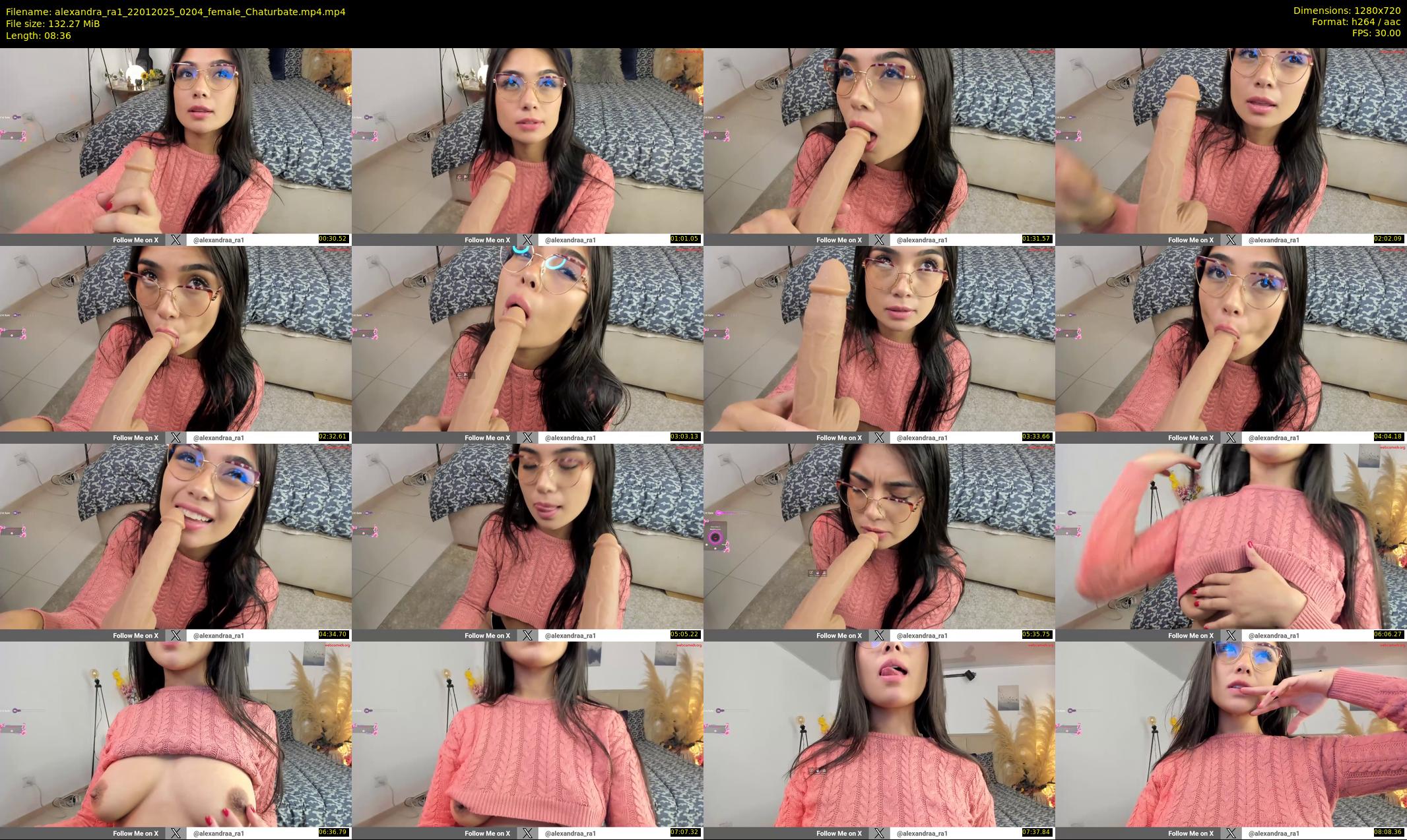 alexandra_ra1 — 9 minute Chaturbate female cam show recording, 720p, Jan 22, 2025