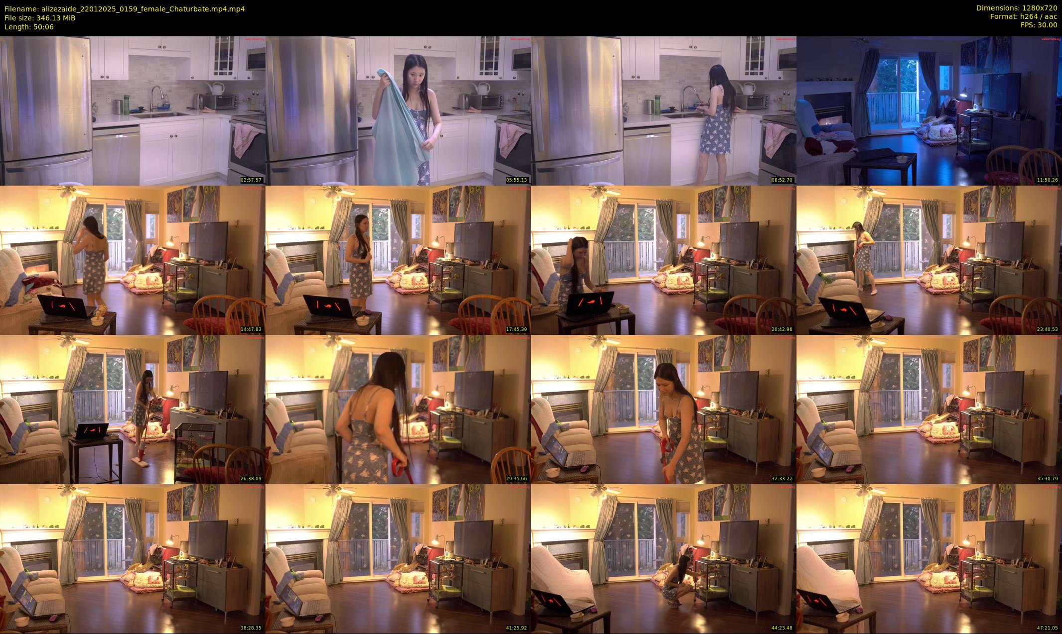 alizezaide — 51 minute Chaturbate female cam show recording, 720p, Jan 22, 2025