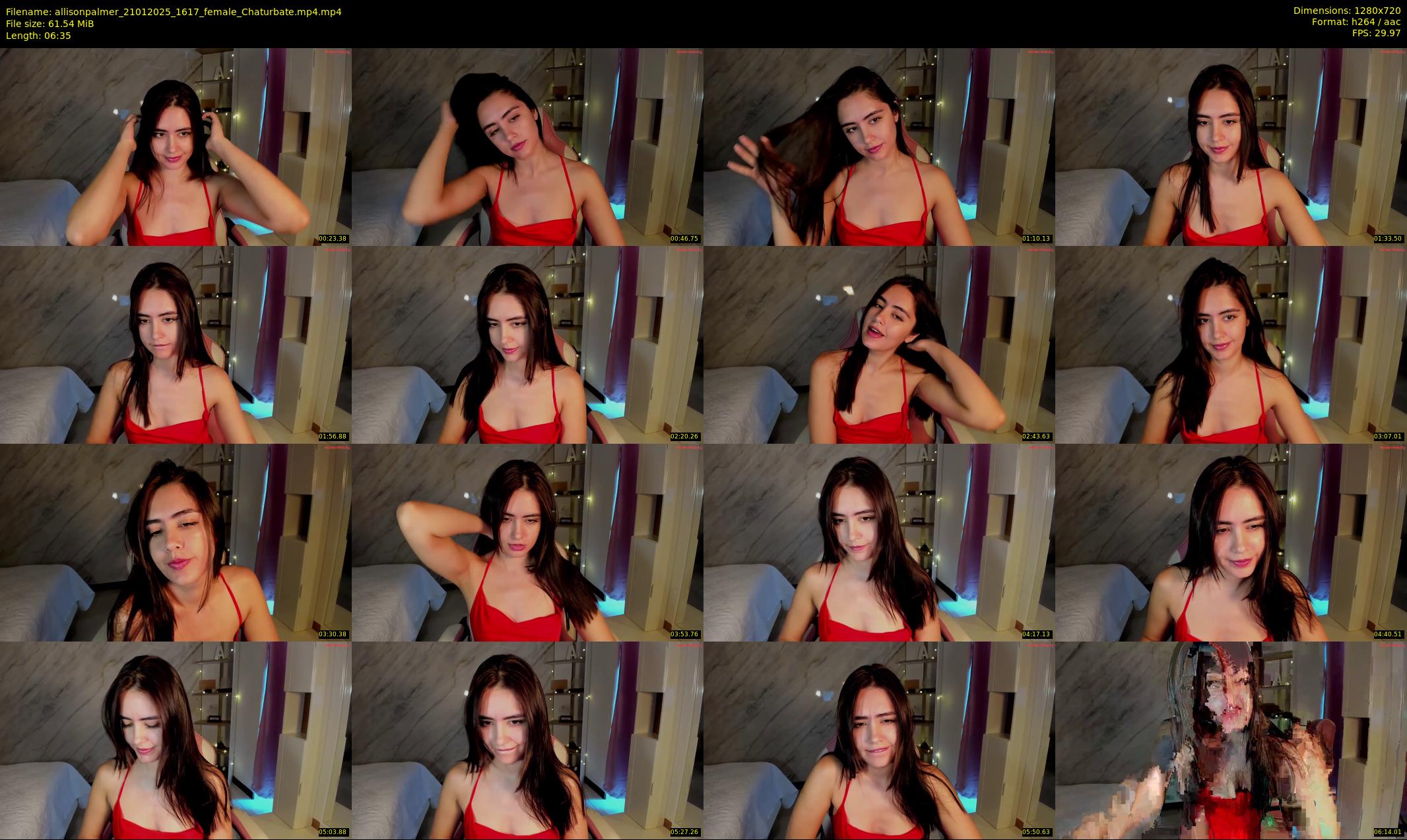 allisonpalmer — 7 minute Chaturbate female cam show recording, 720p, Jan 21, 2025
