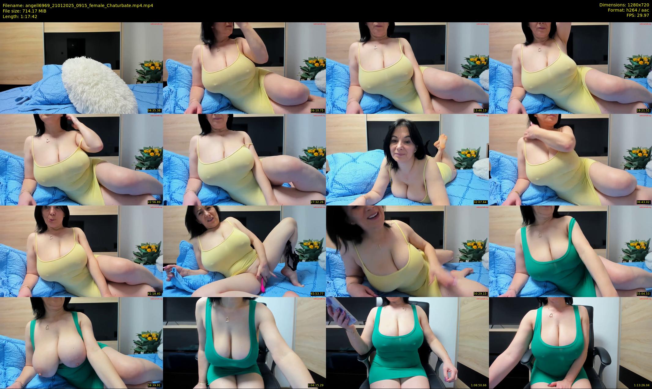 angell6969 — 78 minute Chaturbate female cam show recording, 720p, Jan 21, 2025