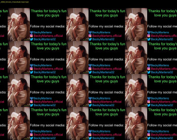 beckymartens — 12 minute Chaturbate female cam show recording, 720p, Jan 21, 2025