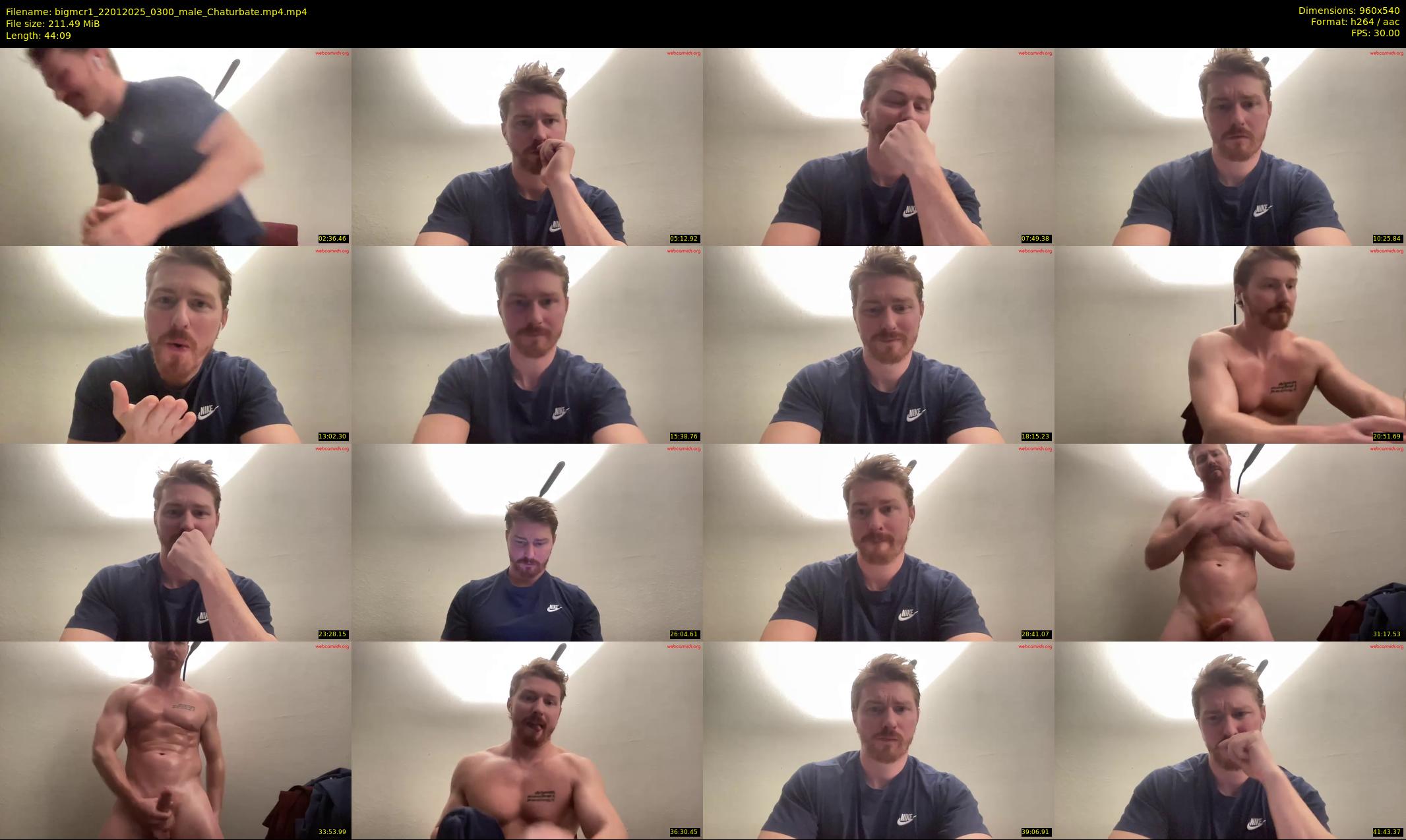 bigmcr1 — 45 minute Chaturbate male cam show recording, 480p, Jan 22, 2025