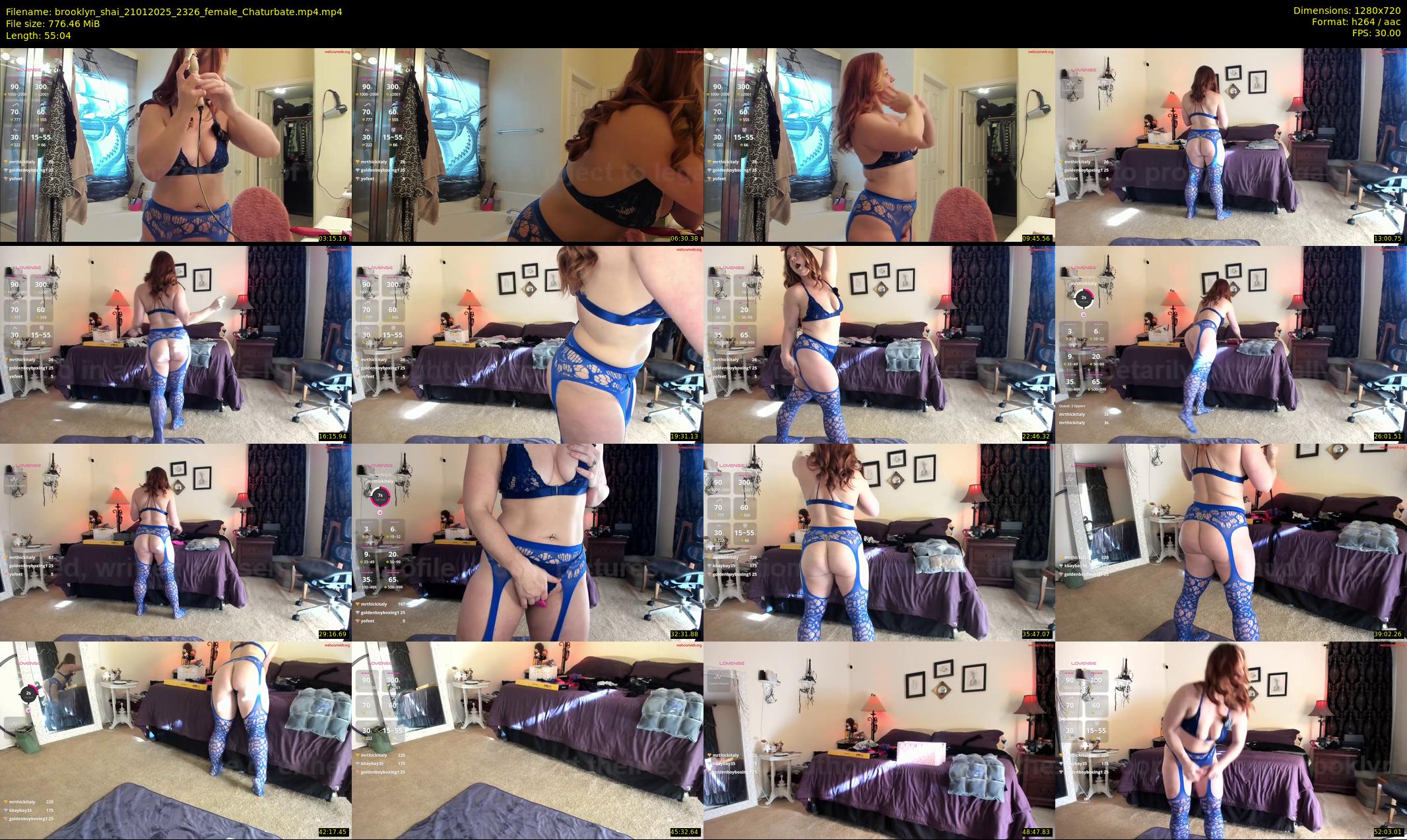 brooklyn_shai — 56 minute Chaturbate couple cam show recording, 720p, Jan 21, 2025