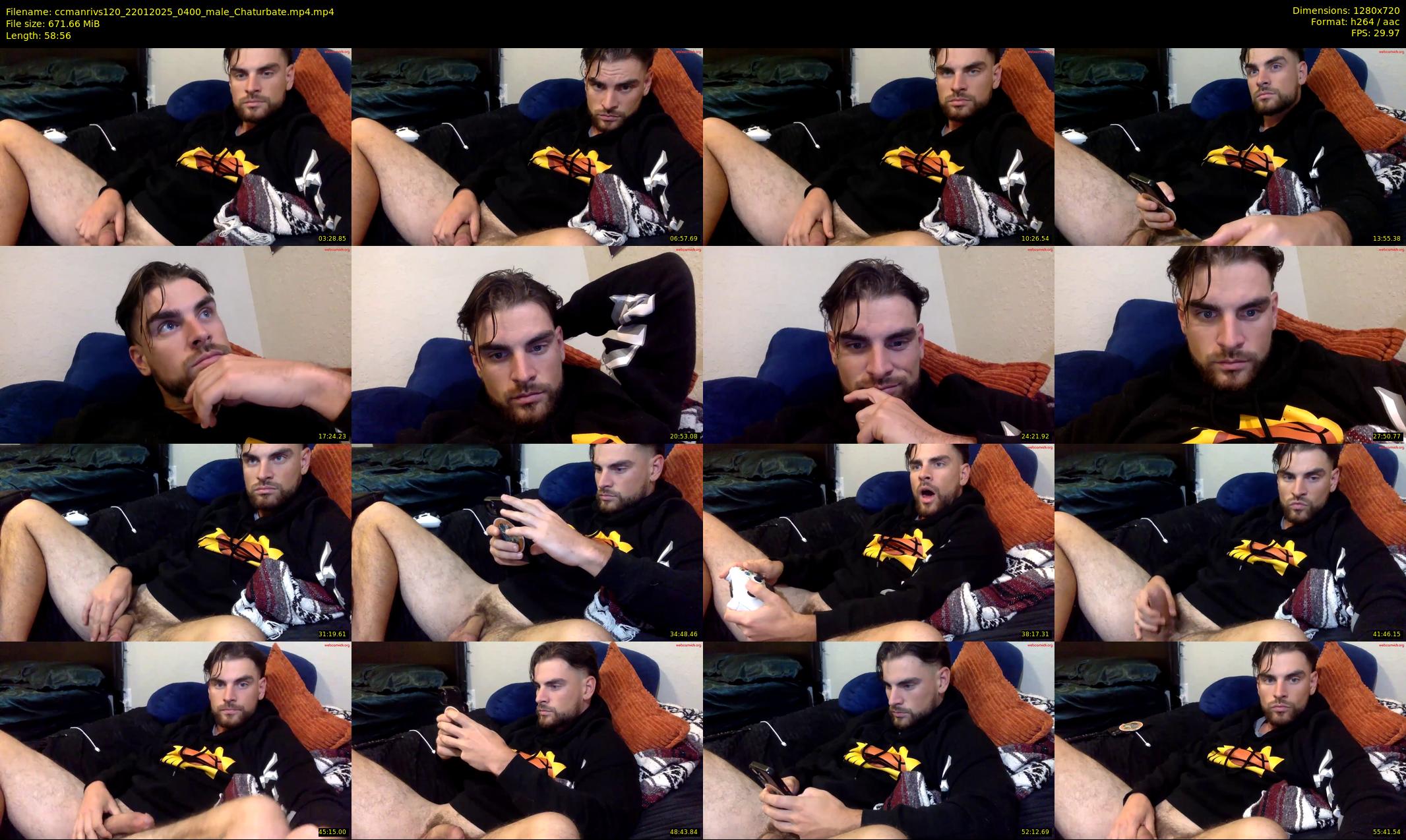 ccmanrivs120 — 59 minute Chaturbate male cam show recording, 720p, Jan 22, 2025