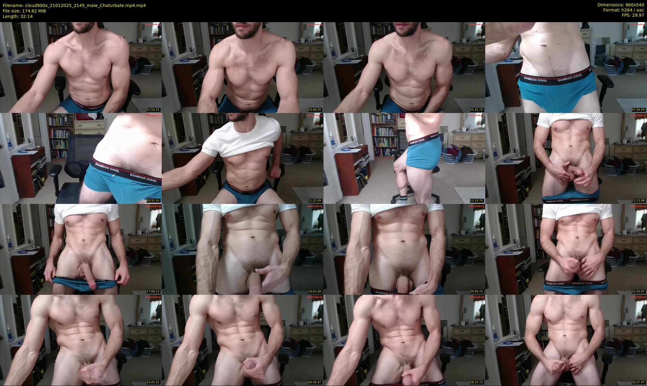 cloud900x — 33 minute Chaturbate male cam show recording, 480p, Jan 21, 2025