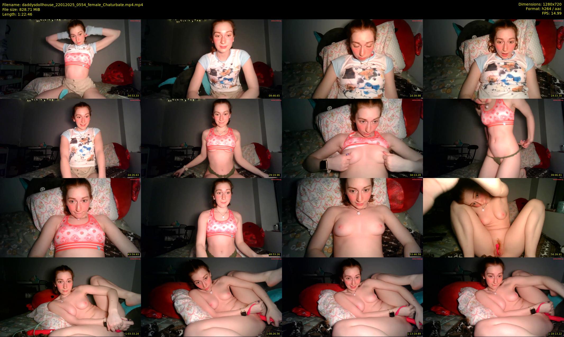 daddysdollhouse — 83 minute Chaturbate female cam show recording, 720p, Jan 22, 2025