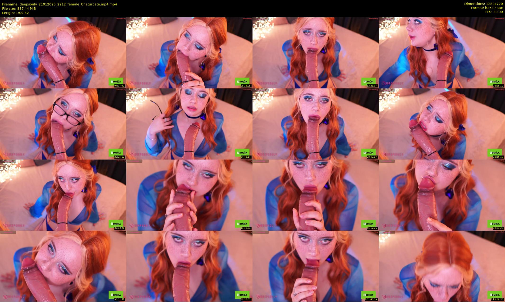 deepsouly — 70 minute Chaturbate female cam show recording, 720p, Jan 21, 2025