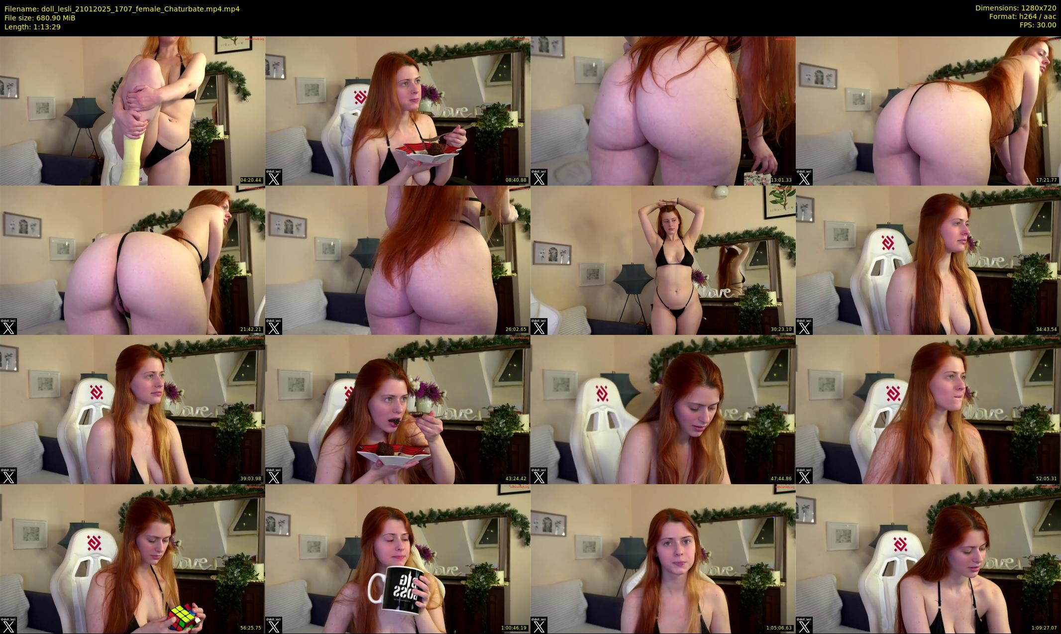 doll_lesli — 74 minute Chaturbate female cam show recording, 720p, Jan 21, 2025