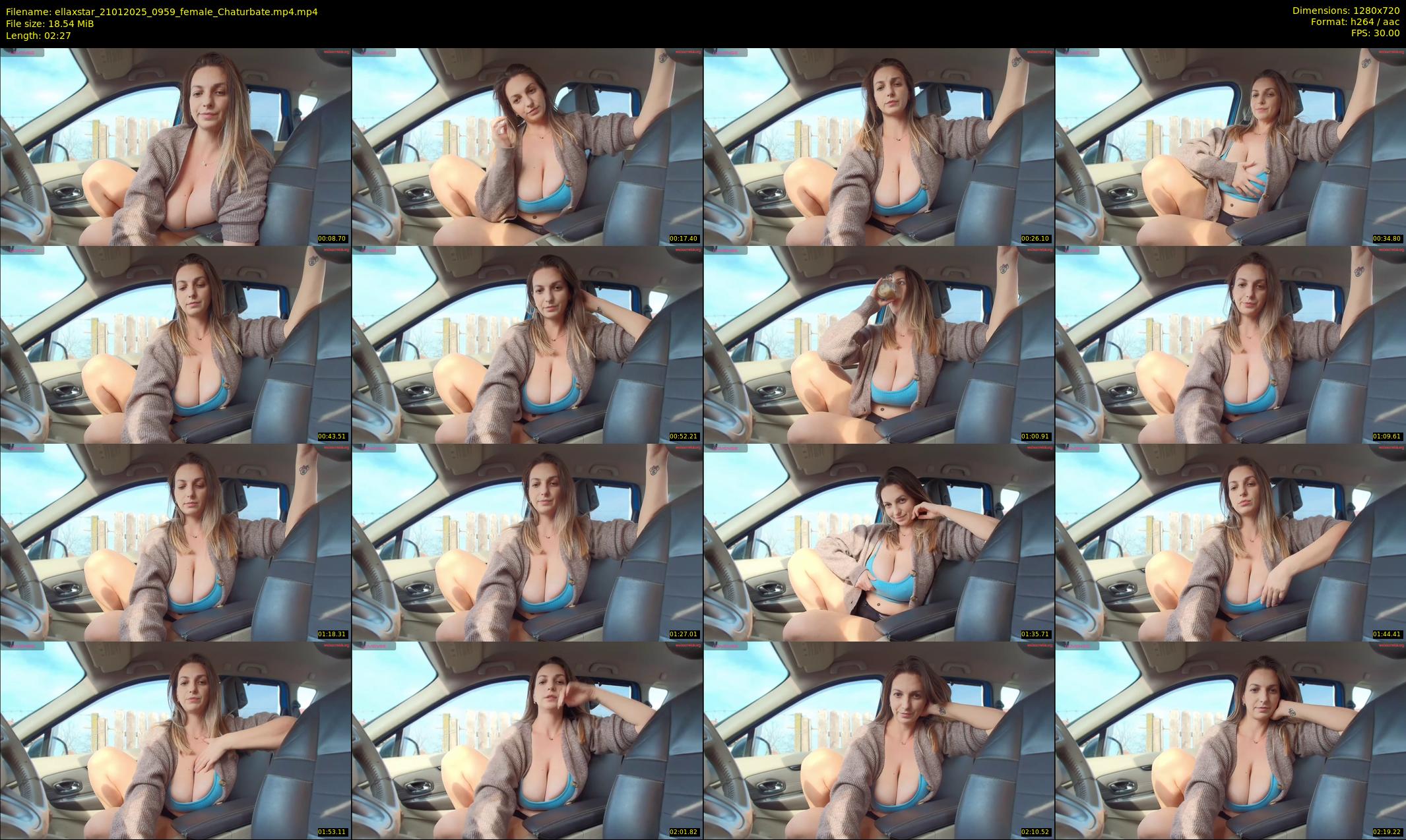ellaxstar — 3 minute Chaturbate female cam show recording, 720p, Jan 21, 2025