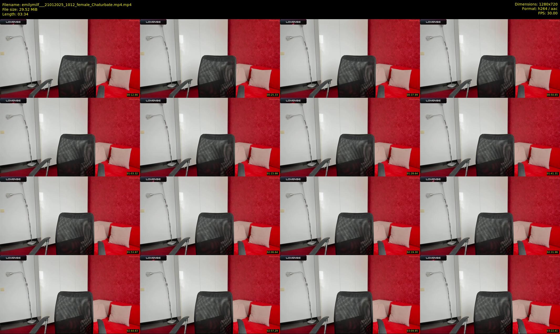 emilymilf__ — 4 minute Chaturbate female cam show recording, 720p, Jan 21, 2025
