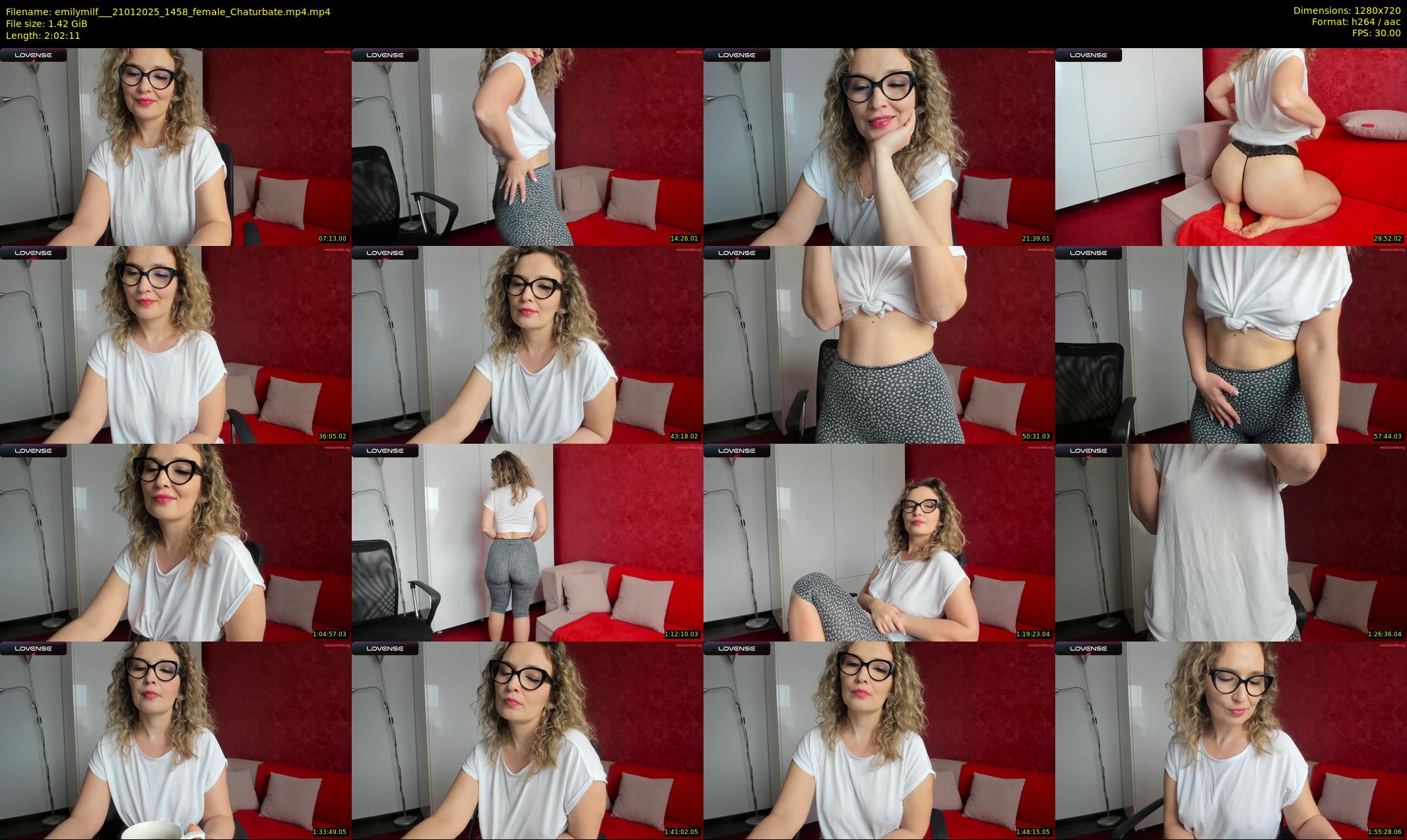 emilymilf__ — 123 minute Chaturbate female cam show recording, 720p, Jan 21, 2025