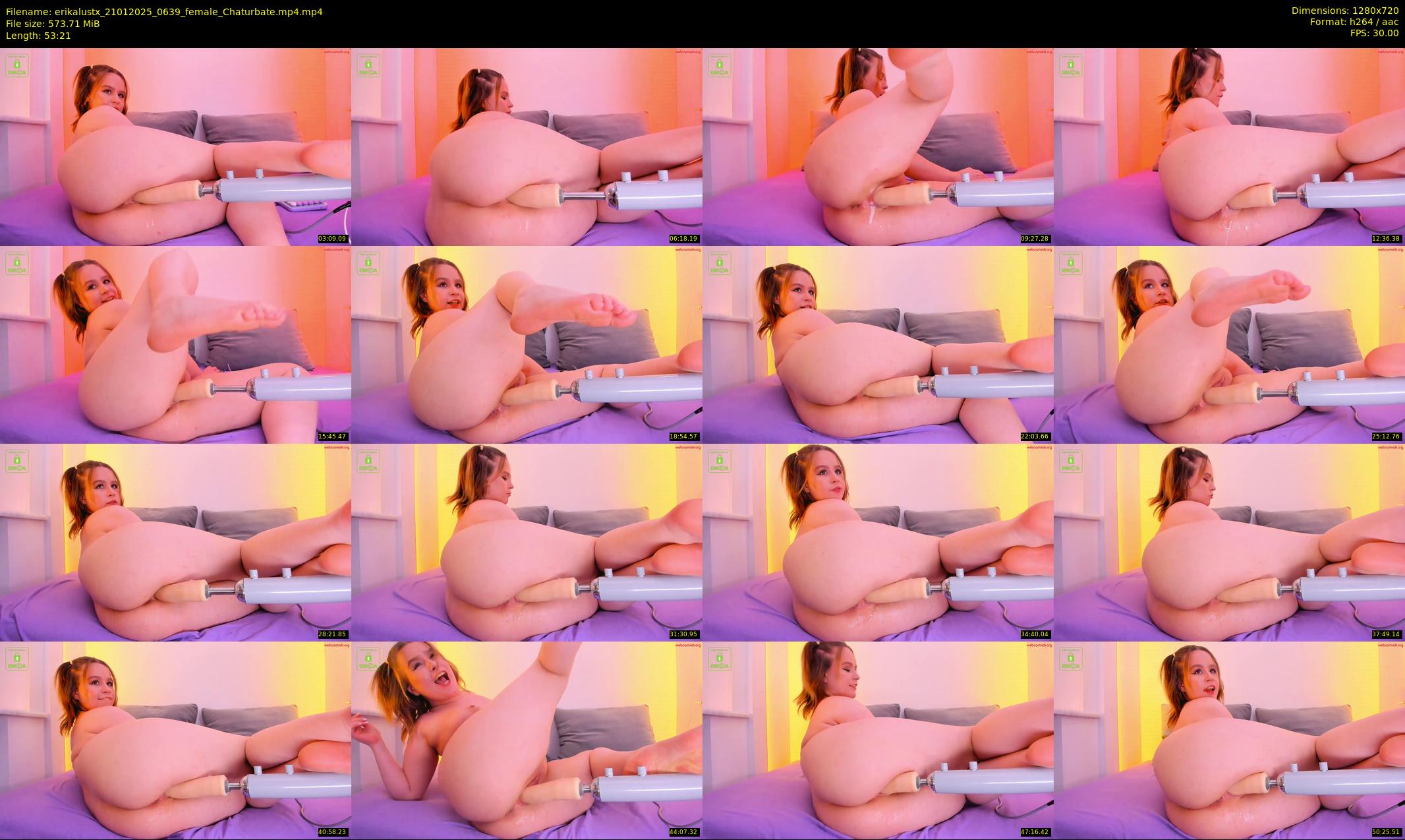 erikalustx — 54 minute Chaturbate female cam show recording, 720p, Jan 21, 2025