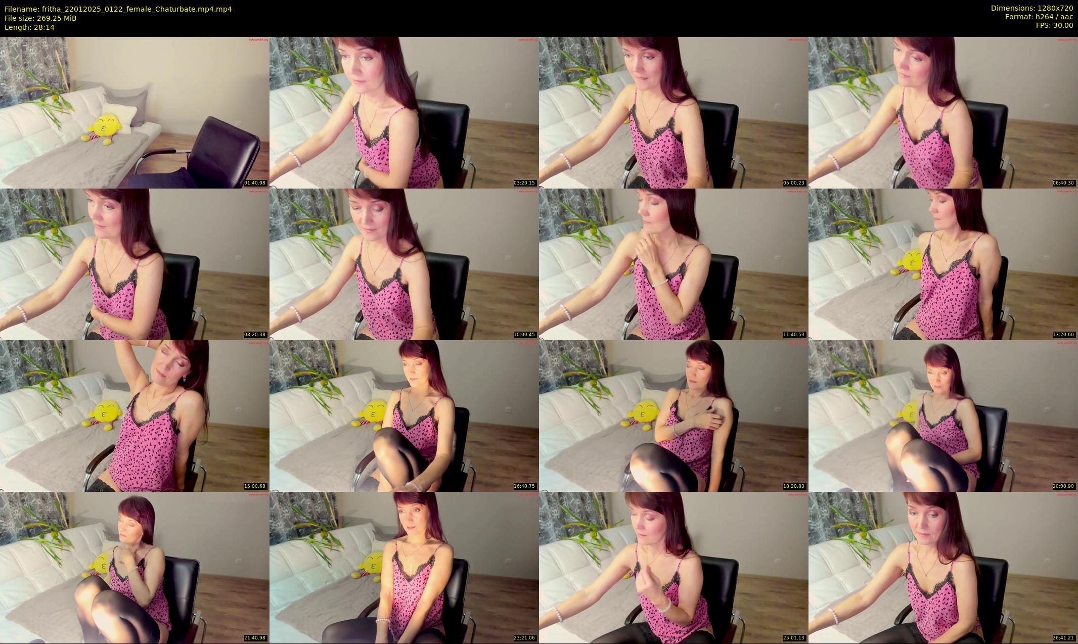 fritha — 29 minute Chaturbate female cam show recording, 720p, Jan 22, 2025