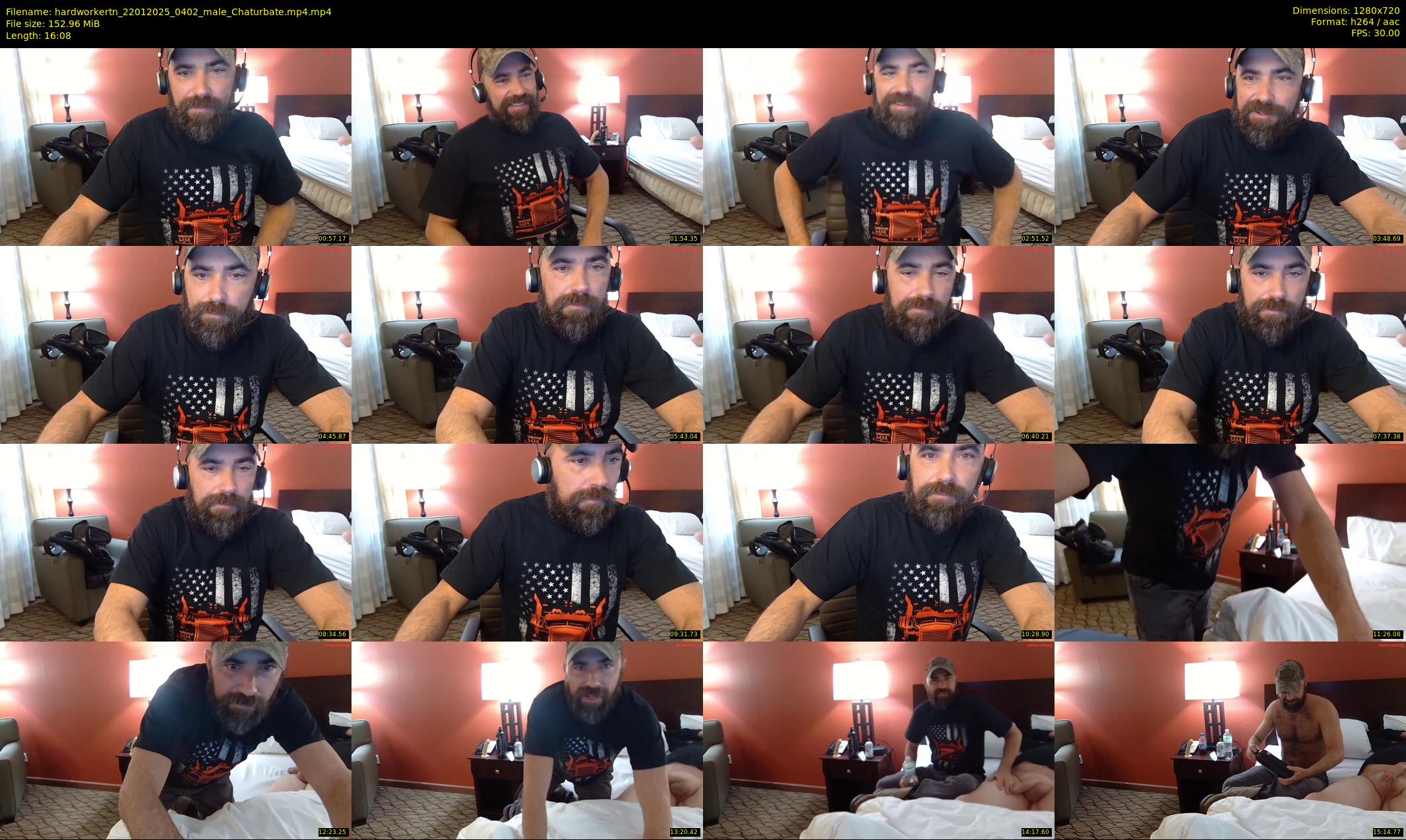 hardworkertn — 17 minute Chaturbate male cam show recording, 720p, Jan 22, 2025