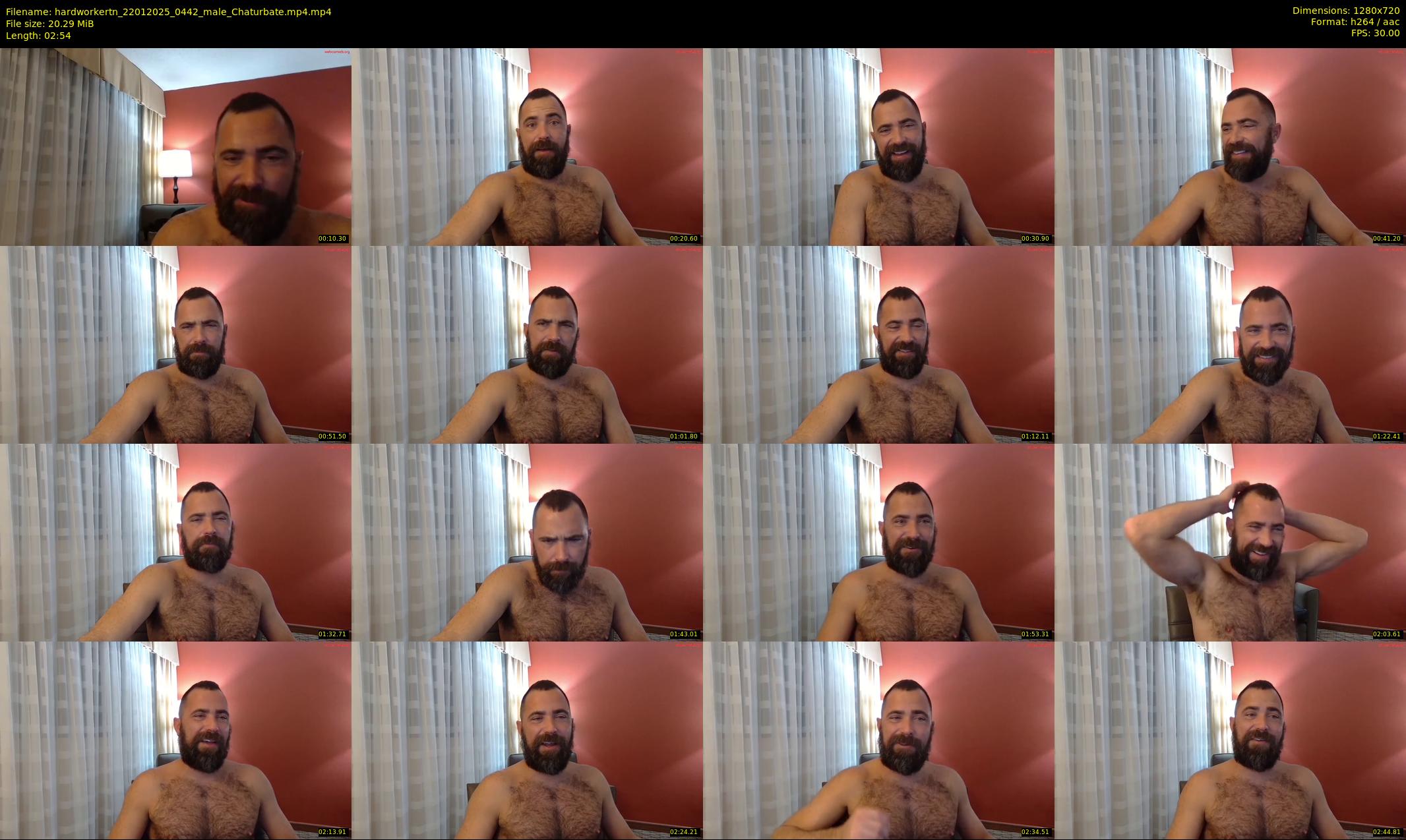 hardworkertn — 3 minute Chaturbate male cam show recording, 720p, Jan 22, 2025