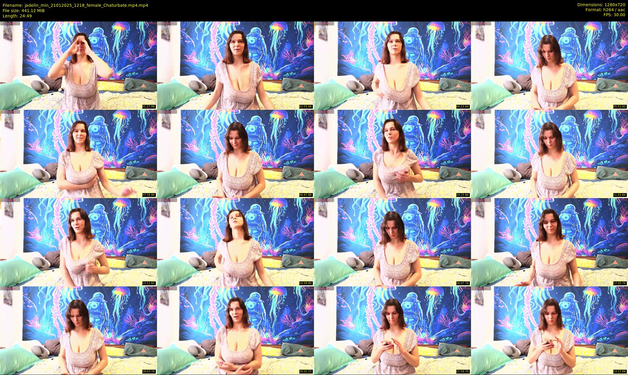 jadelin_min — 25 minute Chaturbate female cam show recording, 720p, Jan 21, 2025