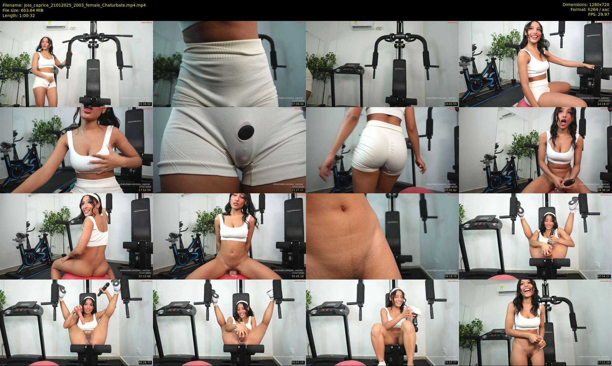 joss_caprice — 61 minute Chaturbate female cam show recording, 720p, Jan 21, 2025